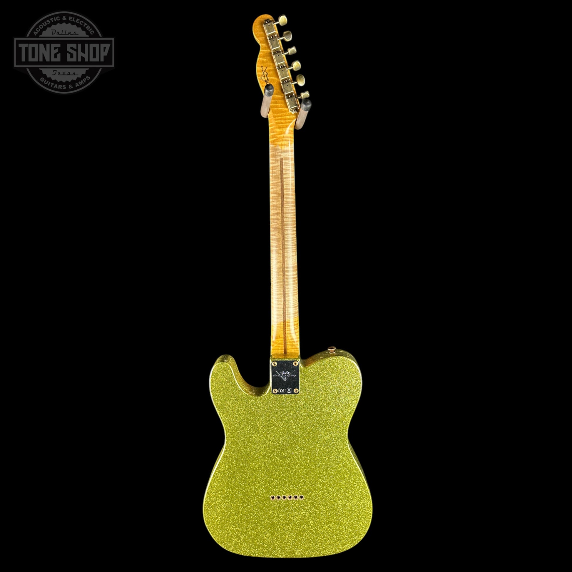 Fender Custom Shop TSG Exclusive ’52 Telecaster Chambered Chartreuse Sparkle Journeyman Relic w/case R150937