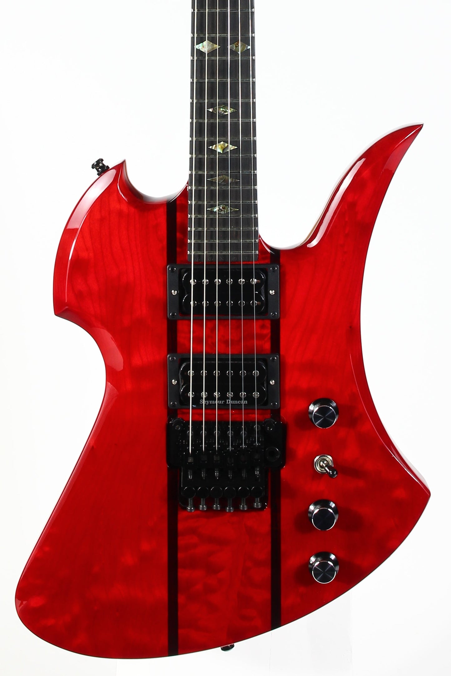 1999 BC Rich USA Mockingbird SL SLASH Transparent Red Floyd Rose!