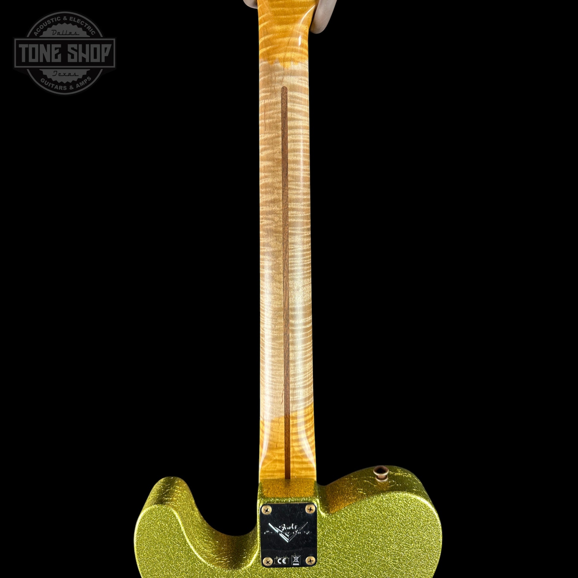 Fender Custom Shop TSG Exclusive ’52 Telecaster Chambered Chartreuse Sparkle Journeyman Relic w/case R150937