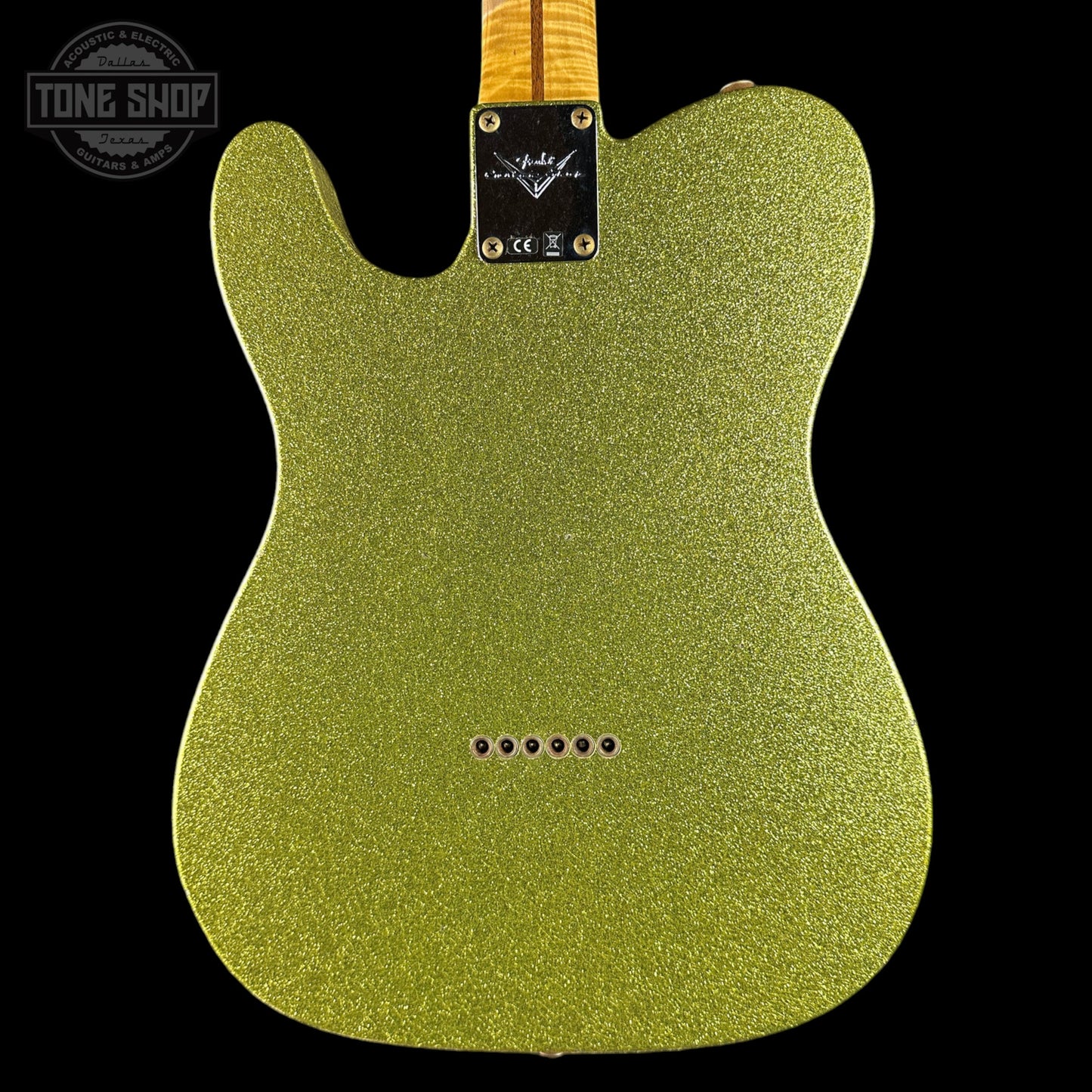 Fender Custom Shop TSG Exclusive ’52 Telecaster Chambered Chartreuse Sparkle Journeyman Relic w/case R150937