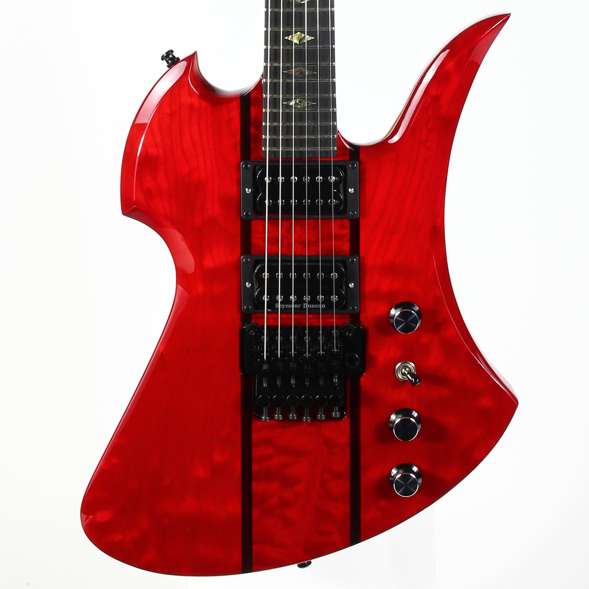 1999 BC Rich USA Mockingbird SL SLASH Transparent Red Floyd Rose!