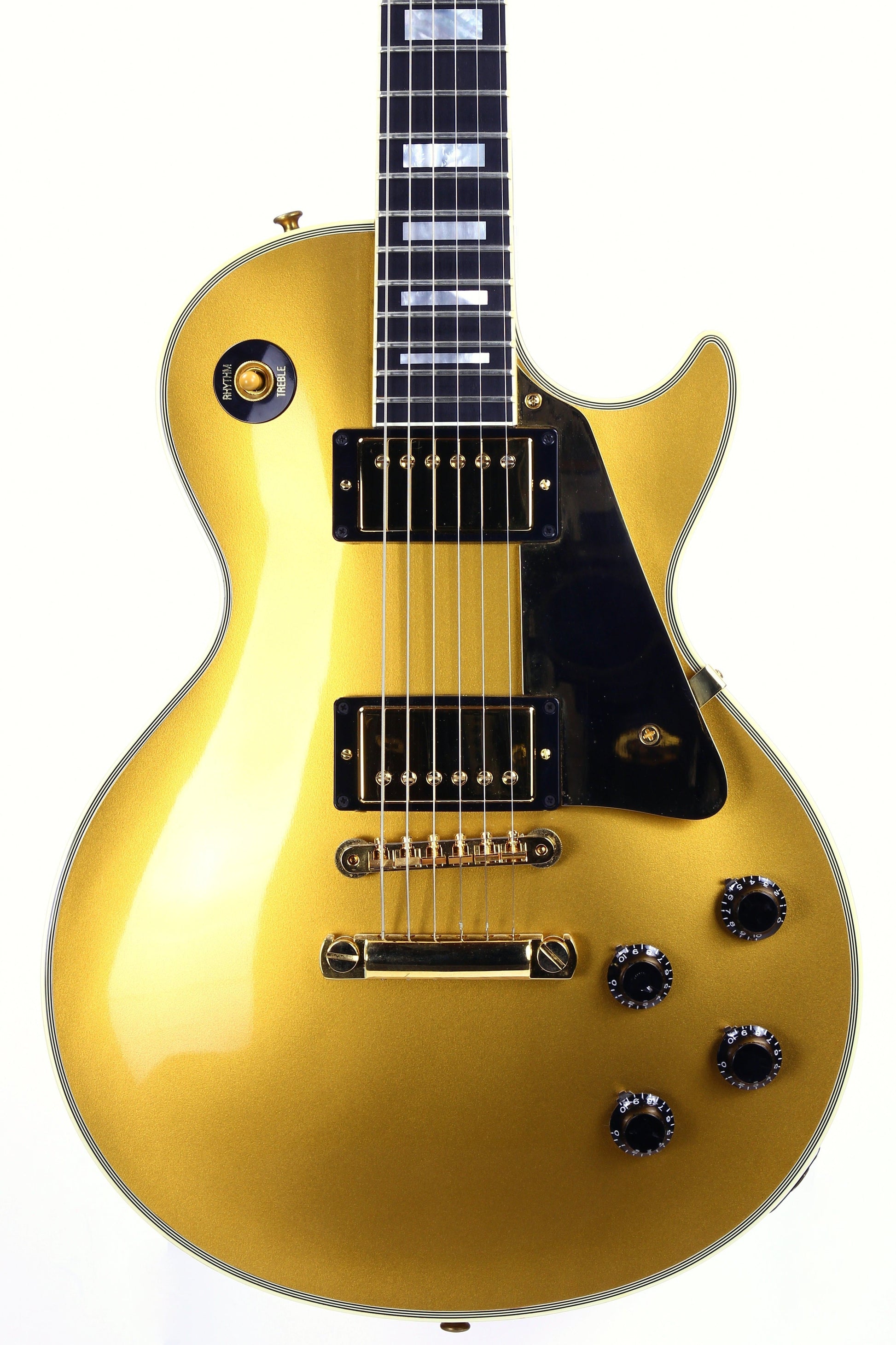 2007 Gibson Custom Shop 50th Anniversary '57 Les Paul Goldtop LPB7 - All-Gold, Ebony Board, Limited Edition