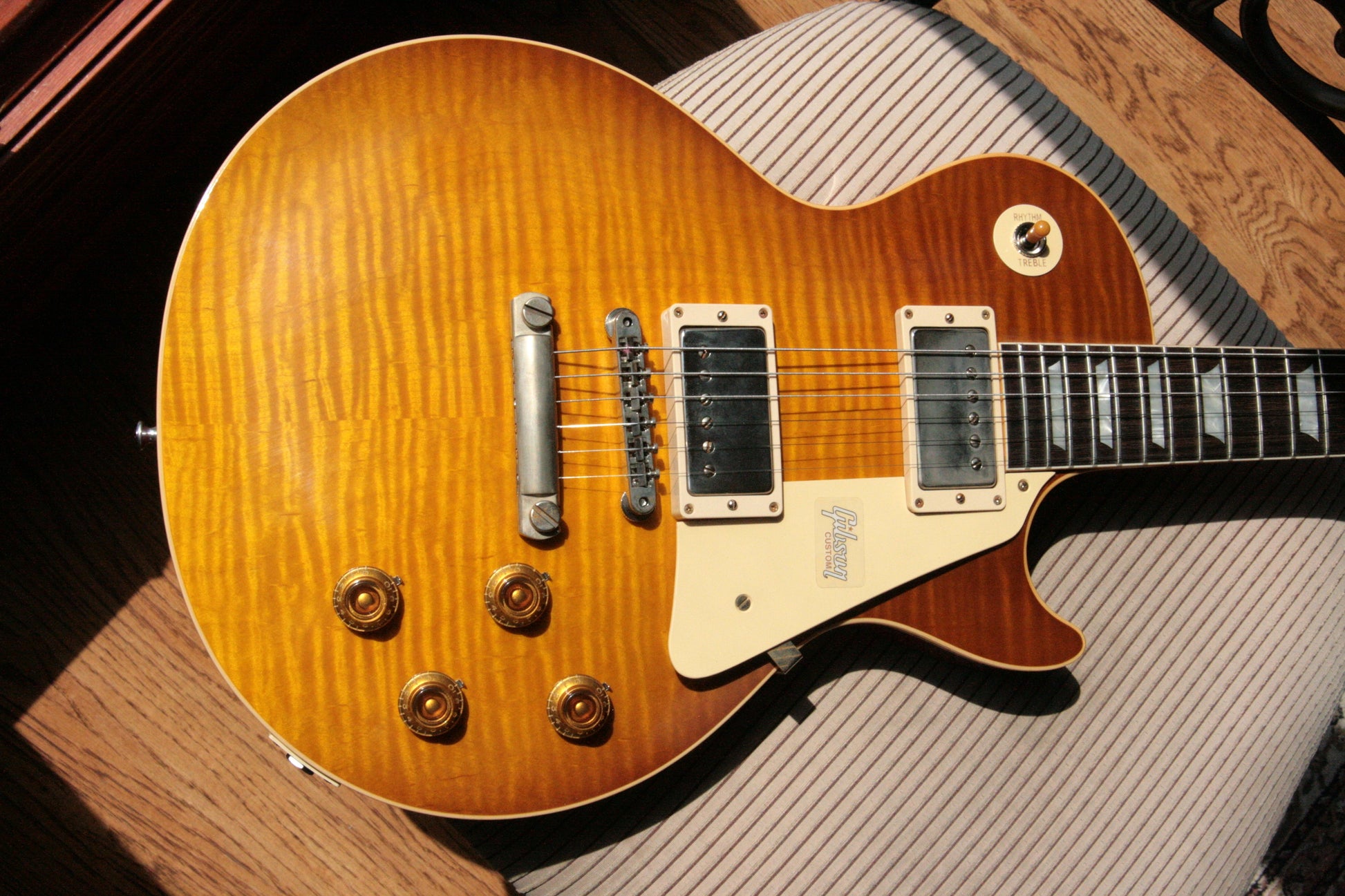 2018 Gibson 1959 Les Paul Historic Reissue! R9 59 HONEY LEMON FADE Custom Shop TH Spec