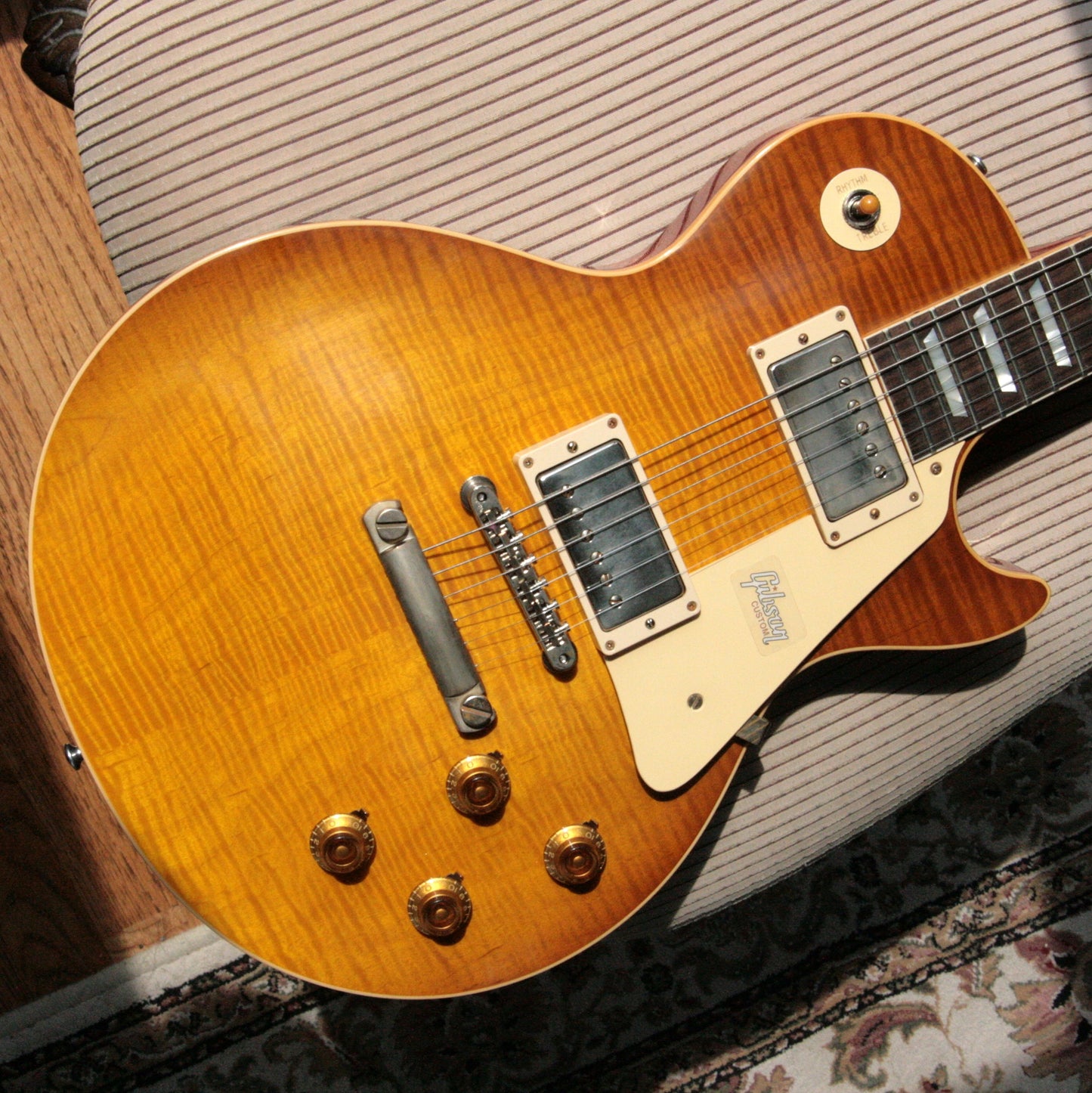 2018 Gibson 1959 Les Paul Historic Reissue! R9 59 HONEY LEMON FADE Custom Shop TH Spec
