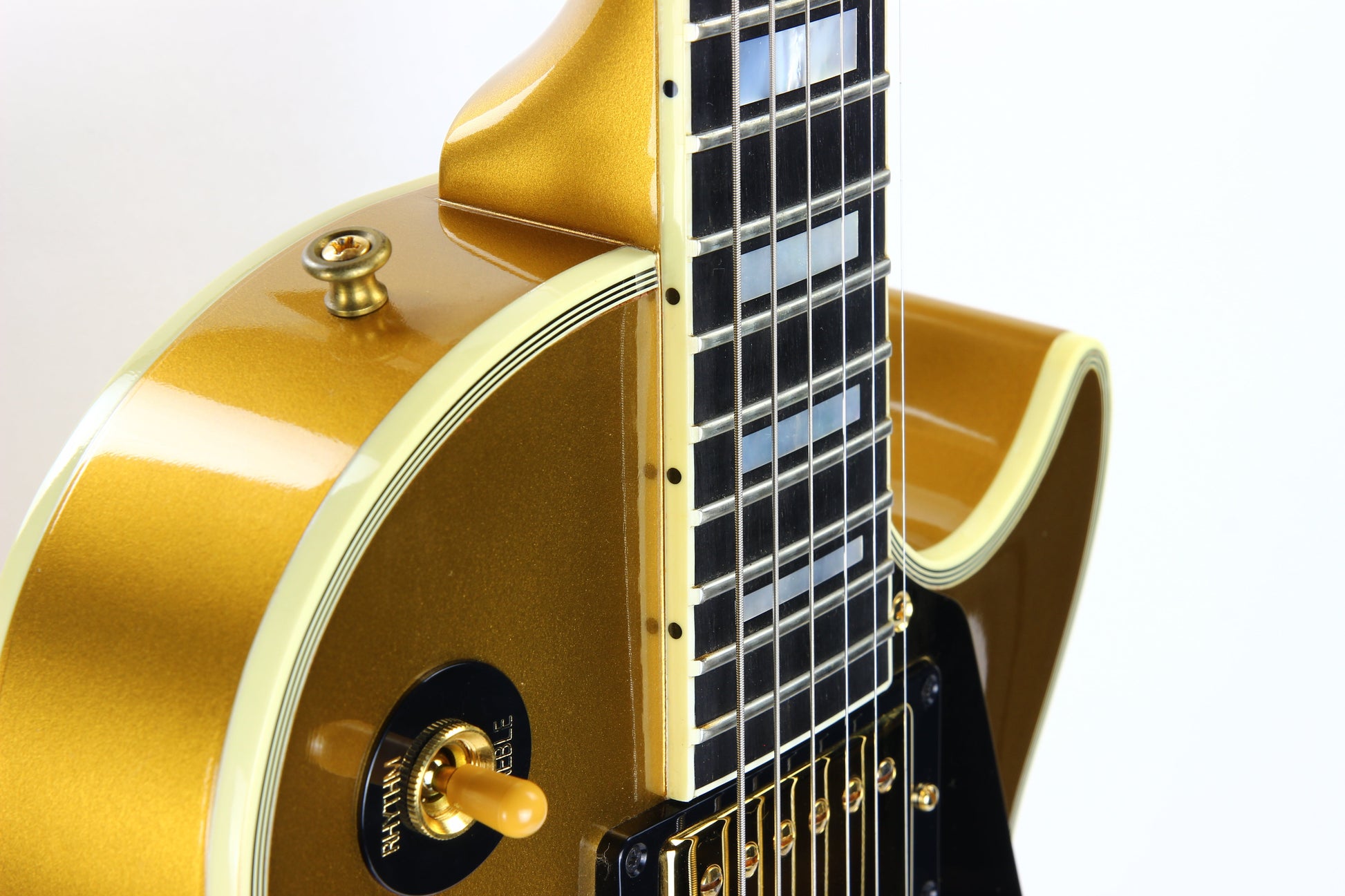 2007 Gibson Custom Shop 50th Anniversary '57 Les Paul Goldtop LPB7 - All-Gold, Ebony Board, Limited Edition