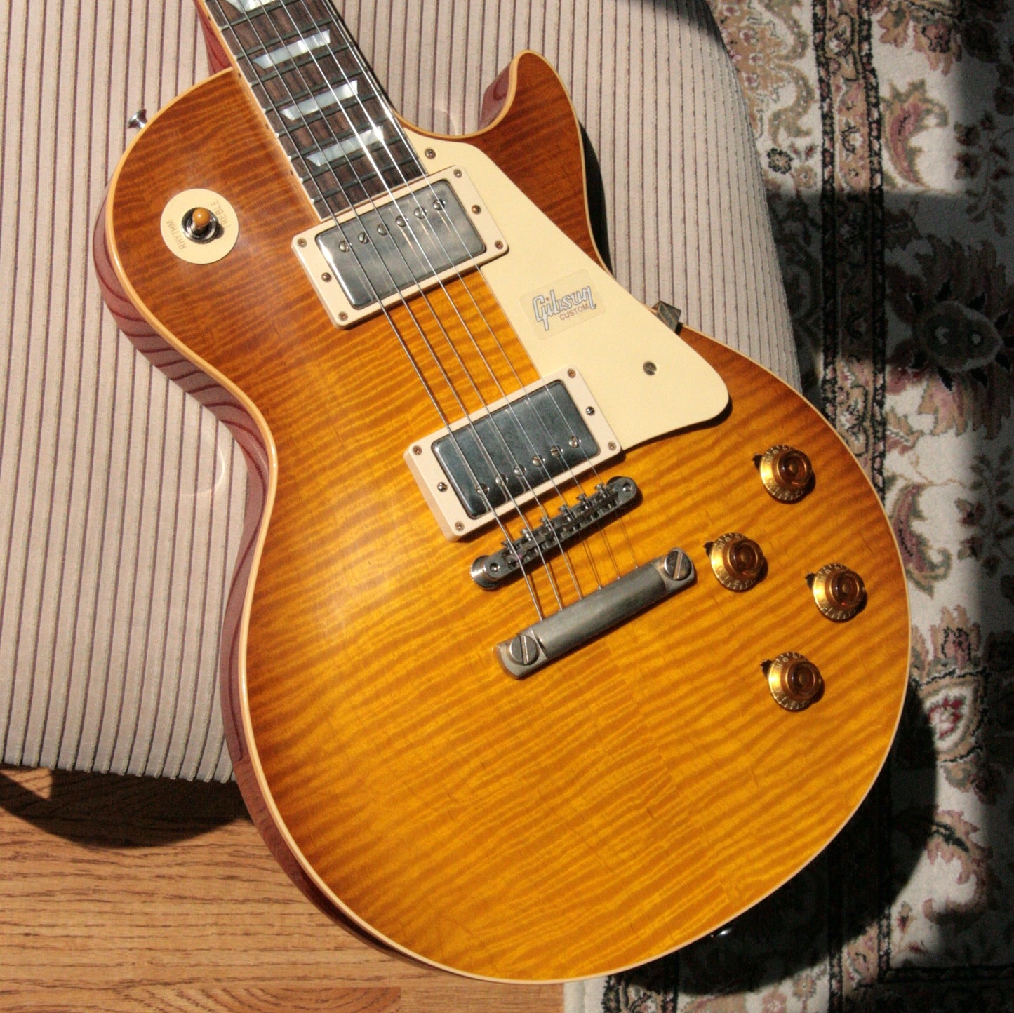 2018 Gibson 1959 Les Paul Historic Reissue! R9 59 HONEY LEMON FADE Custom Shop TH Spec