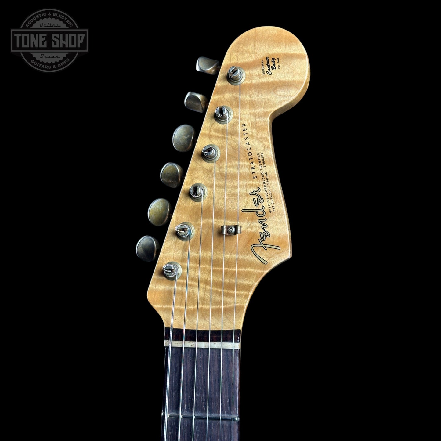 Fender Custom Shop TSG Exclusive ’63 Stratocaster Chambered Chartreuse Sparkle Journeyman Relic w/case CZ589081
