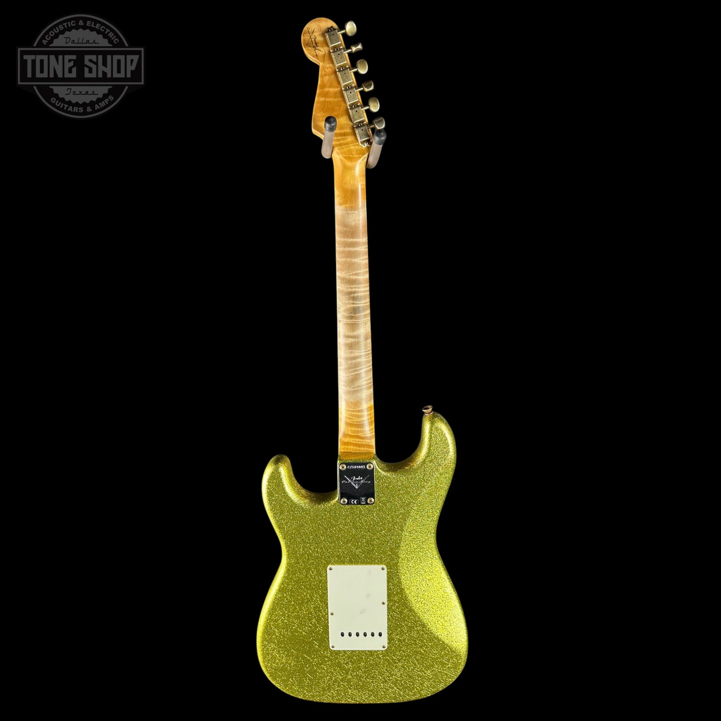 Fender Custom Shop TSG Exclusive ’63 Stratocaster Chambered Chartreuse Sparkle Journeyman Relic w/case CZ589081
