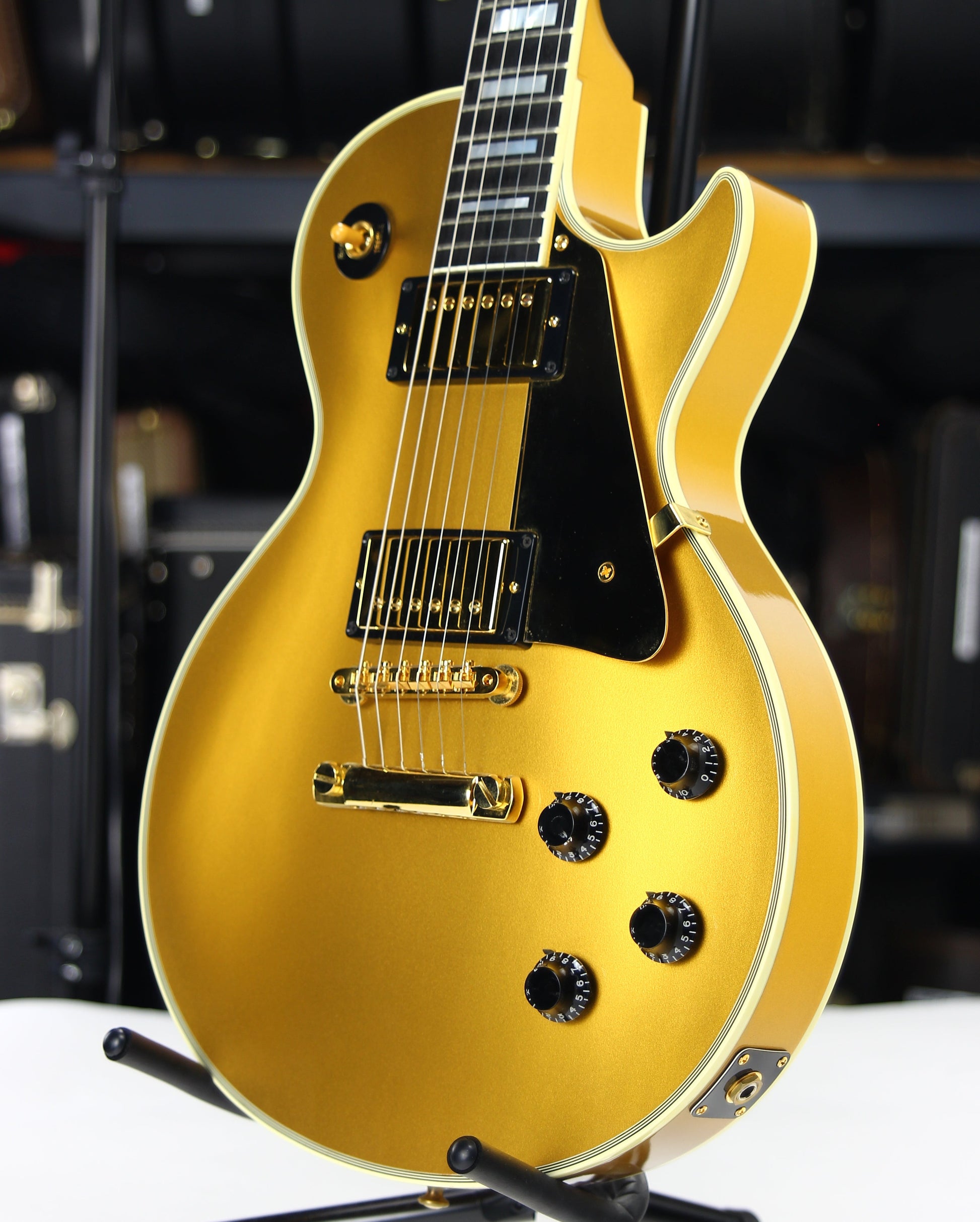 2007 Gibson Custom Shop 50th Anniversary '57 Les Paul Goldtop LPB7 - All-Gold, Ebony Board, Limited Edition