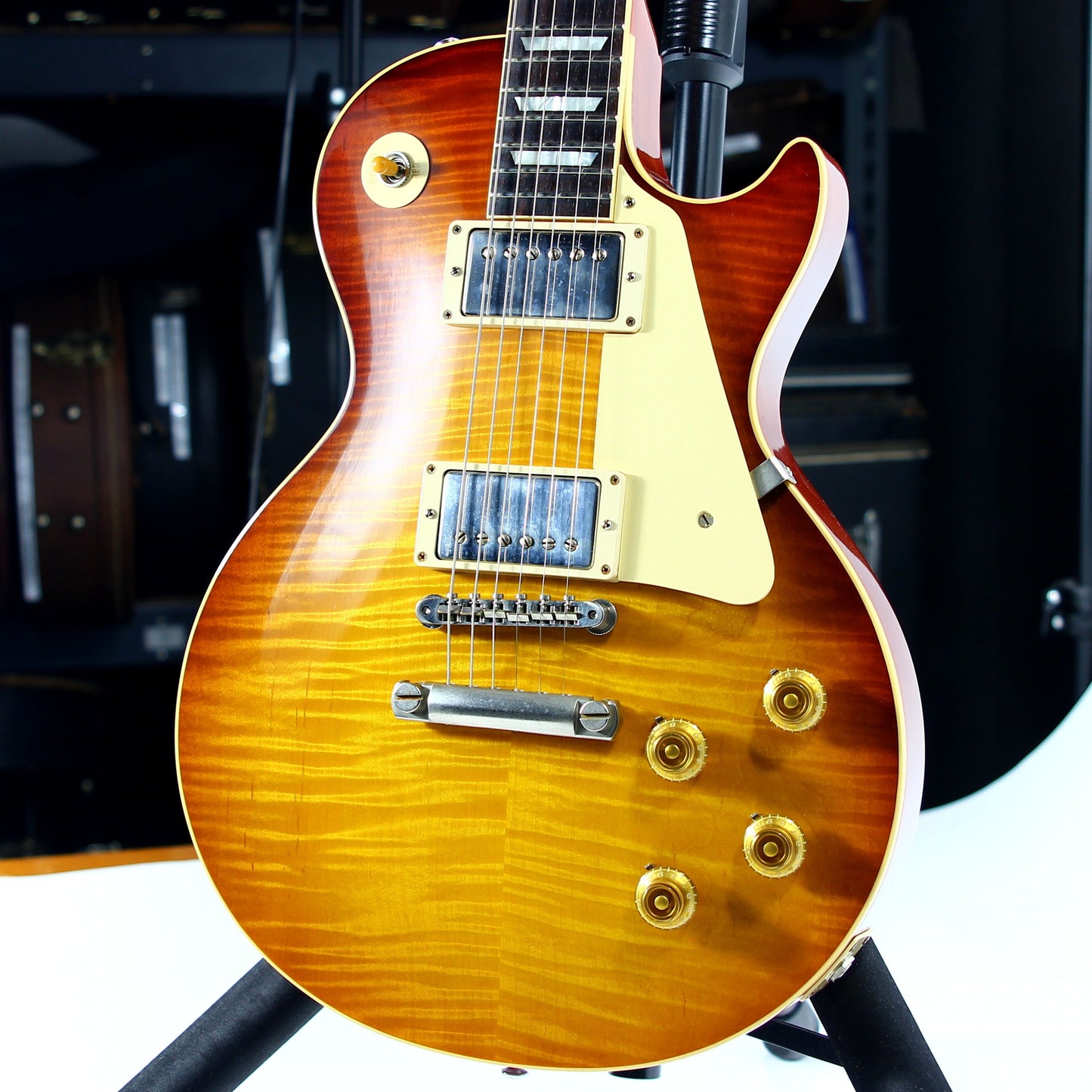 2018 Gibson 1959 Les Paul Standard Brazilian Rosewood - '59 Reissue, LP R9, Slow Iced Tea Fade Burst, Custom Shop