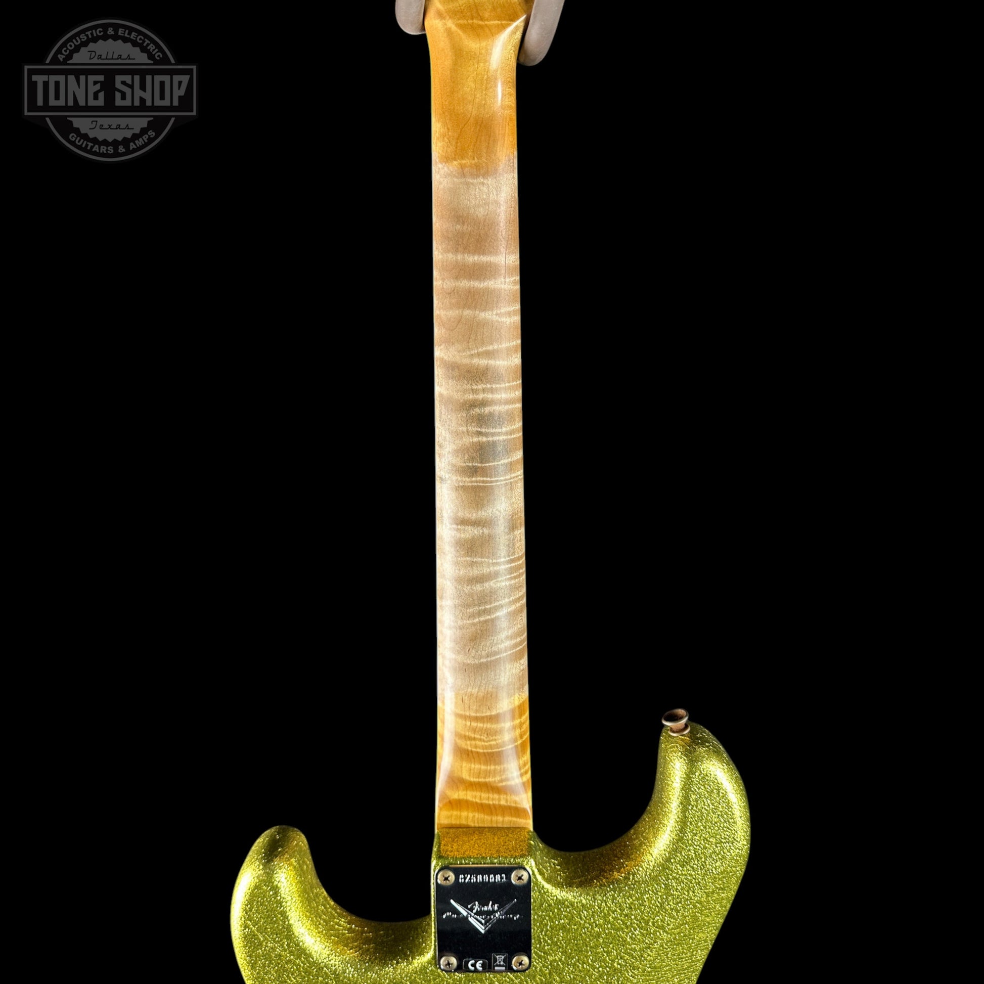 Fender Custom Shop TSG Exclusive ’63 Stratocaster Chambered Chartreuse Sparkle Journeyman Relic w/case CZ589081