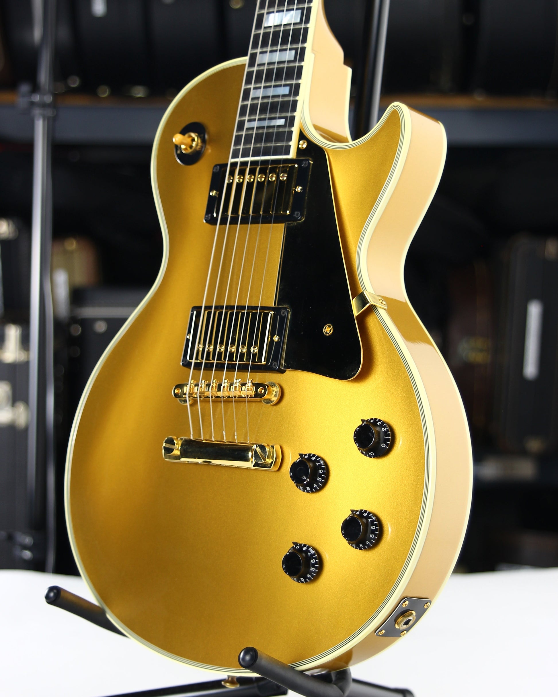 2007 Gibson Custom Shop 50th Anniversary '57 Les Paul Goldtop LPB7 - All-Gold, Ebony Board, Limited Edition