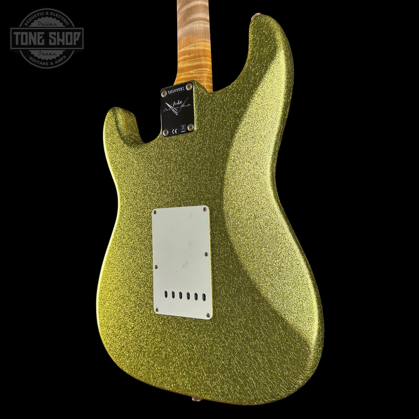 Fender Custom Shop TSG Exclusive ’63 Stratocaster Chambered Chartreuse Sparkle Journeyman Relic w/case CZ589081