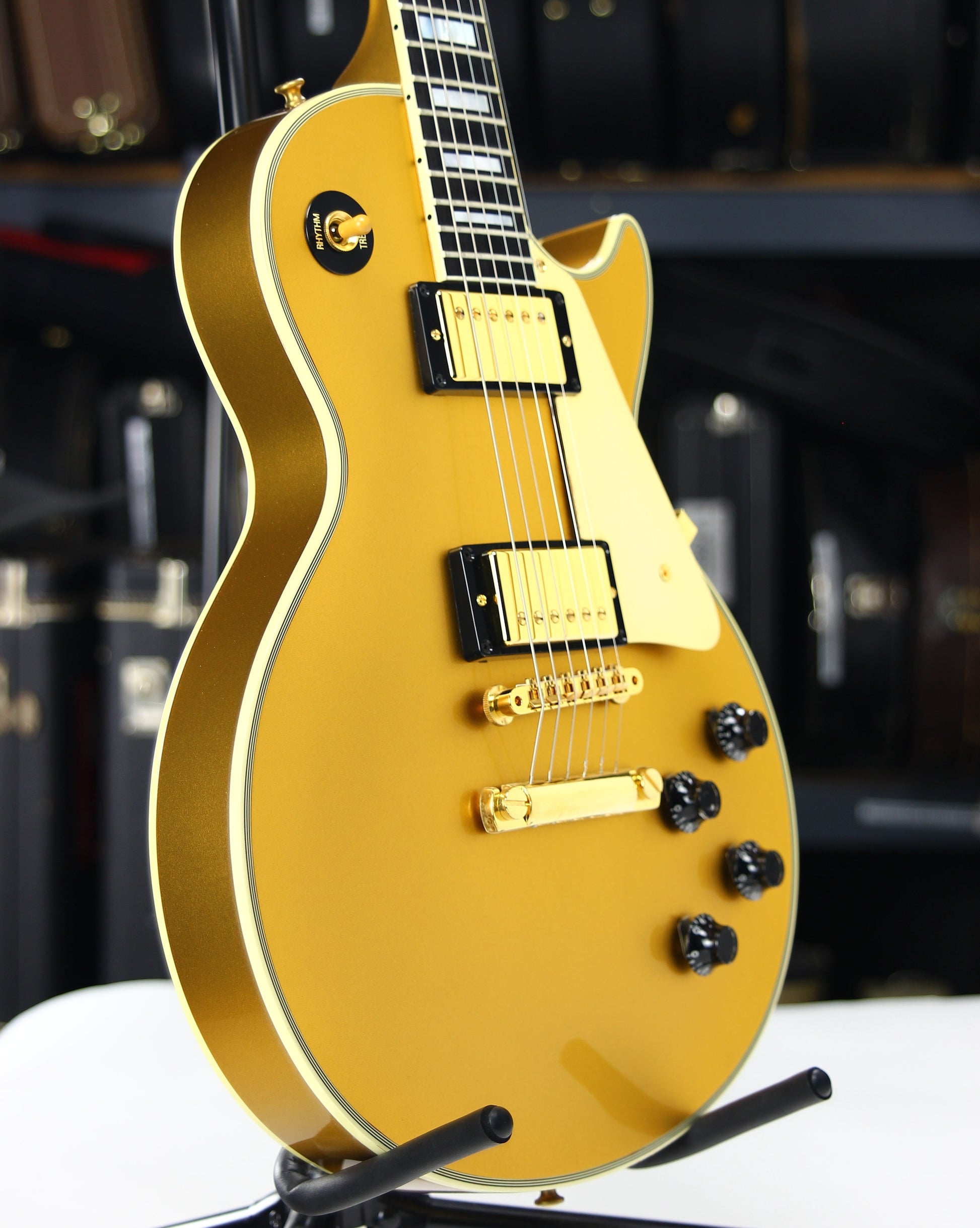 2007 Gibson Custom Shop 50th Anniversary '57 Les Paul Goldtop LPB7 - All-Gold, Ebony Board, Limited Edition