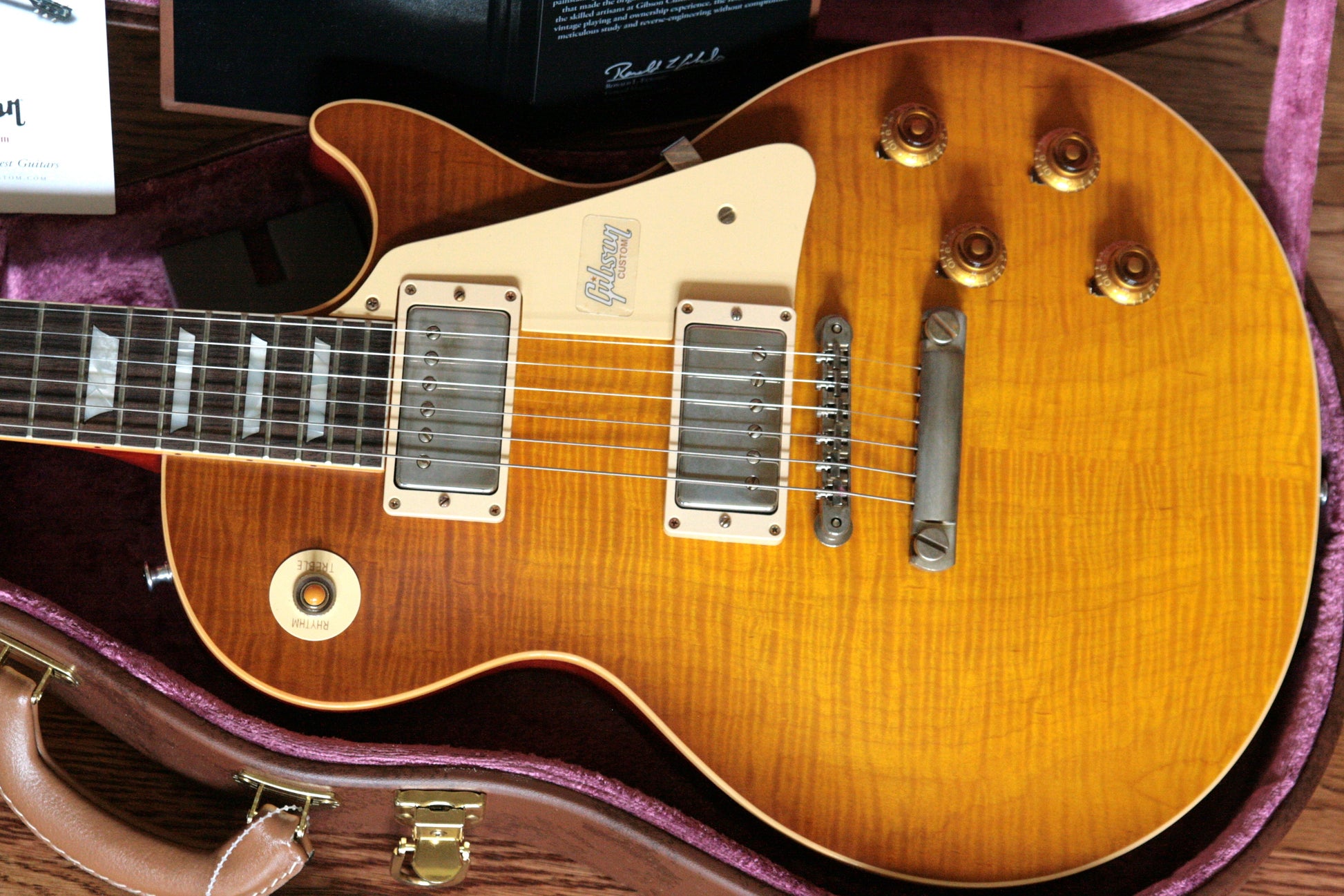 2018 Gibson 1959 Les Paul Historic Reissue! R9 59 HONEY LEMON FADE Custom Shop TH Spec
