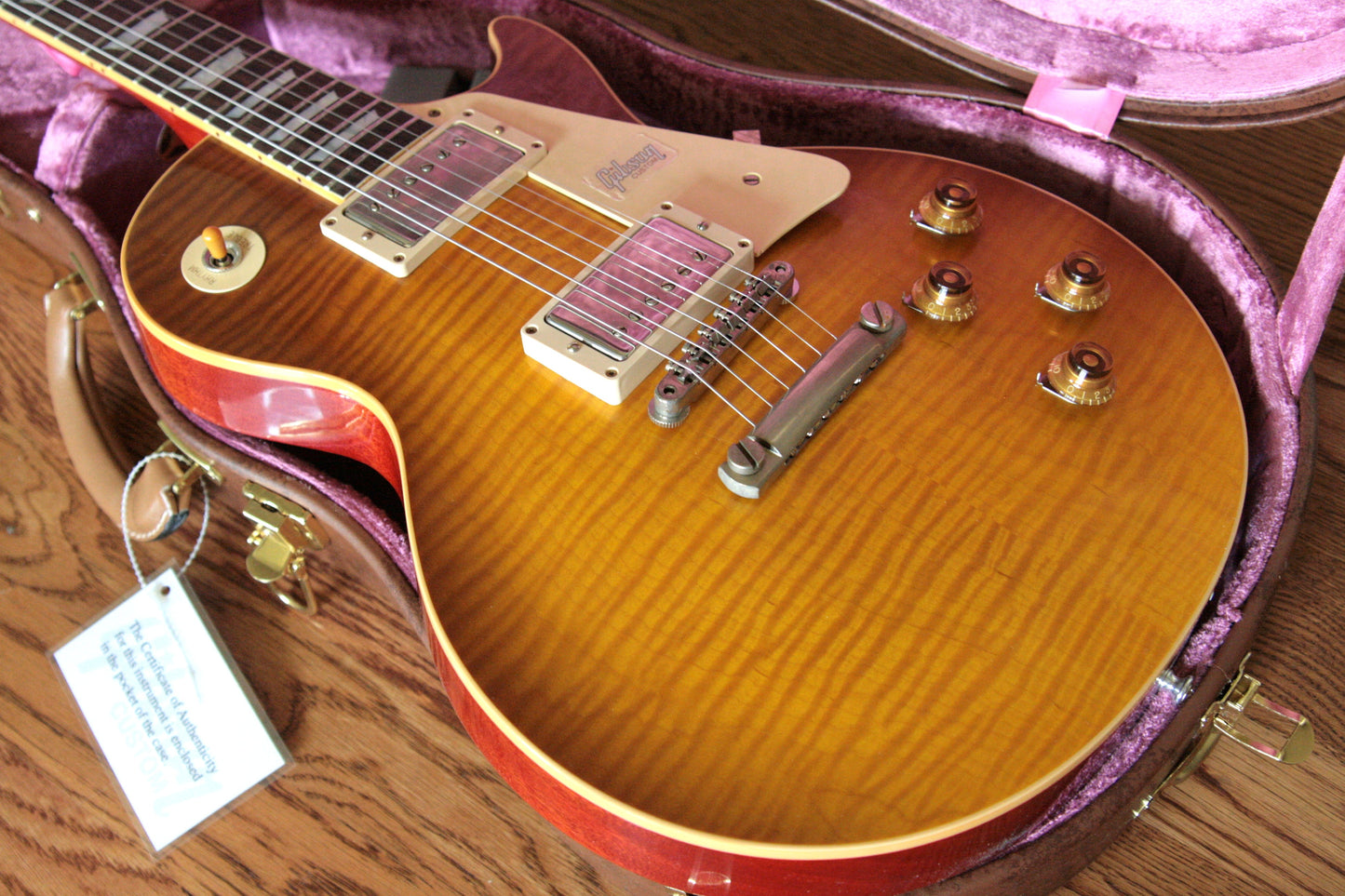 2018 Gibson 1959 Les Paul Historic Reissue! R9 59 HONEY LEMON FADE Custom Shop TH Spec