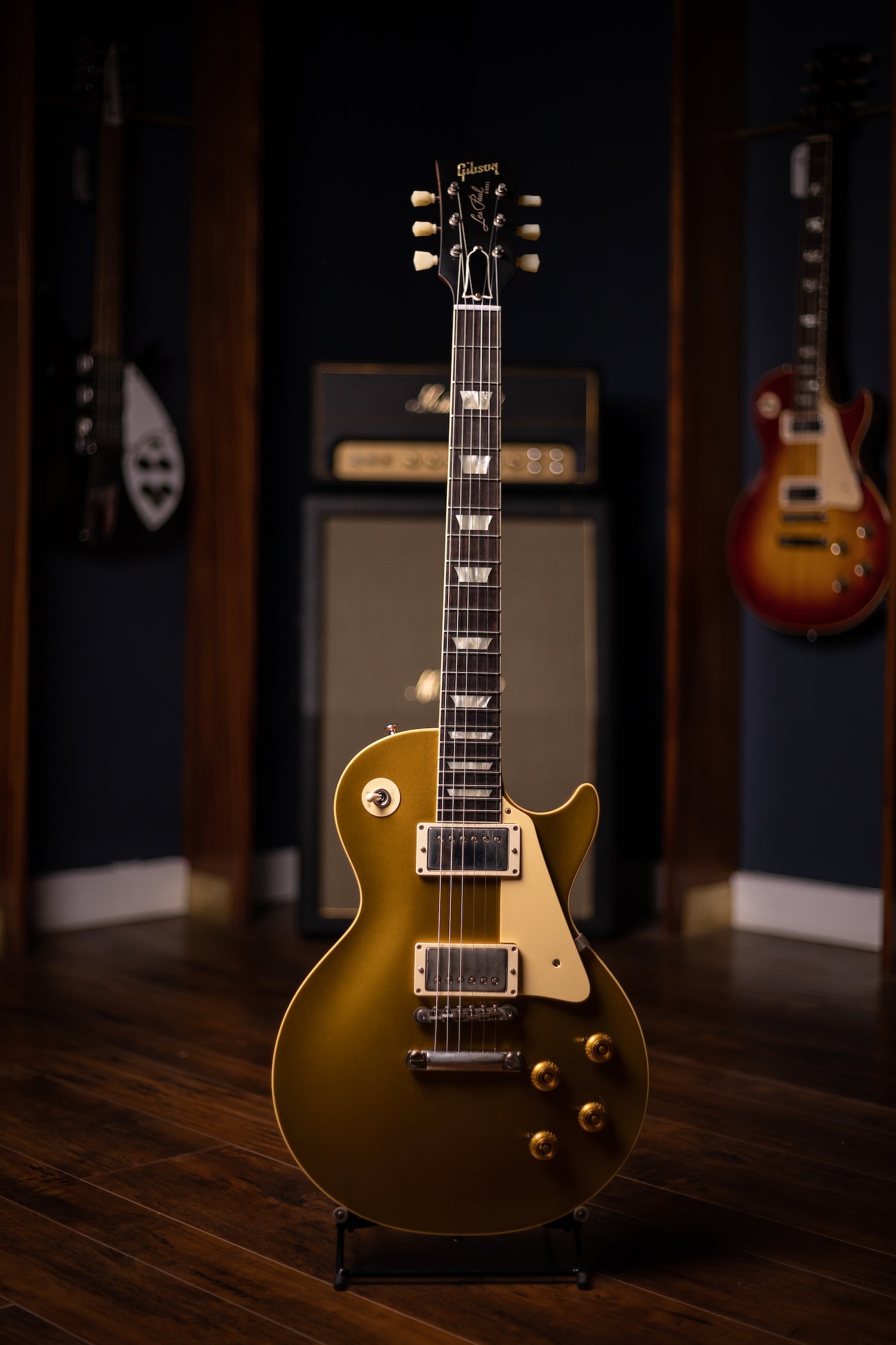Used 2023 Gibson Custom Shop 1957 Les Paul Standard Reissue Electric Guitar - Double Gold