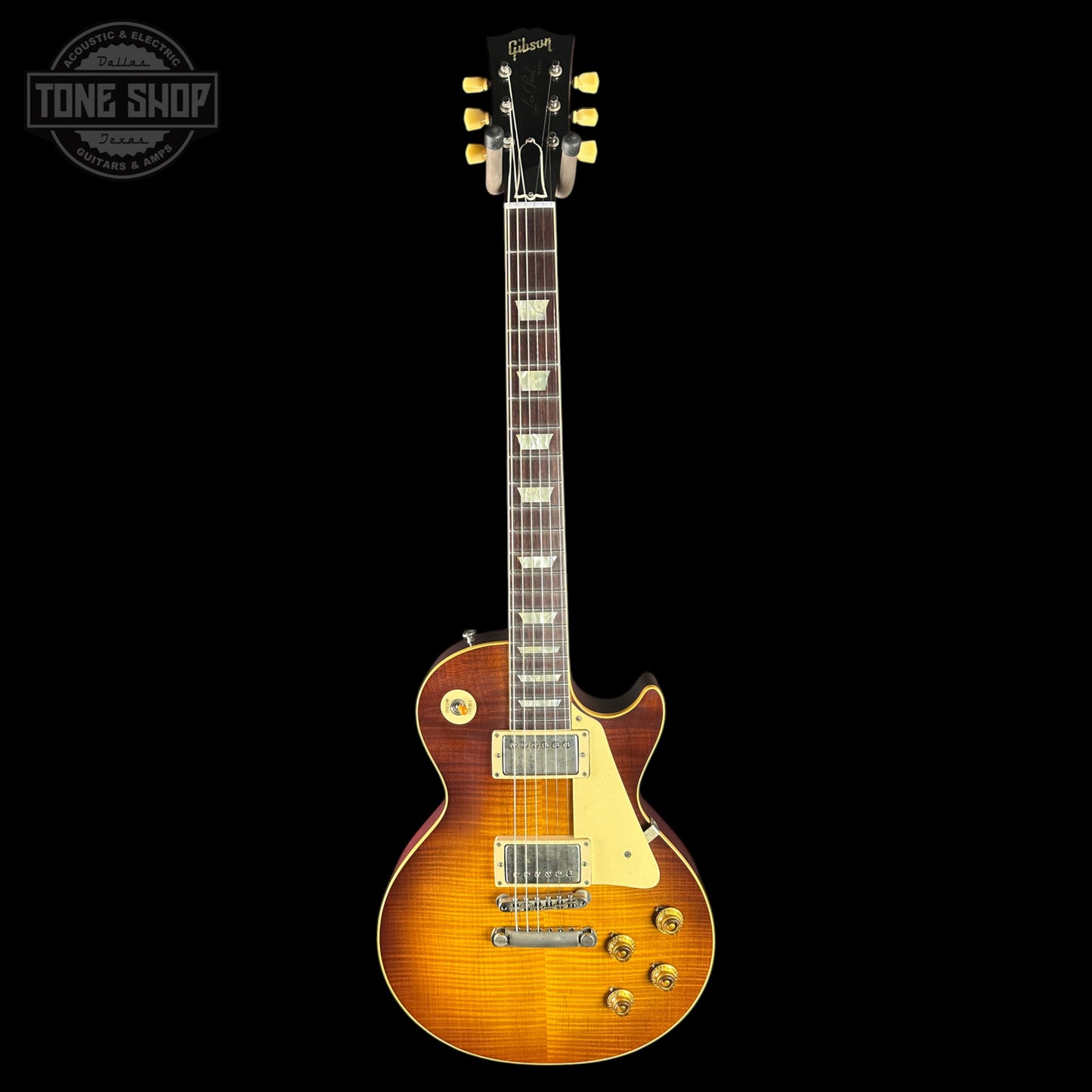 Gibson Custom Dealer Select 1959 Les Paul Standard Chambered Tejas Burst AAA Top Ultra Light Aged w/case 961008