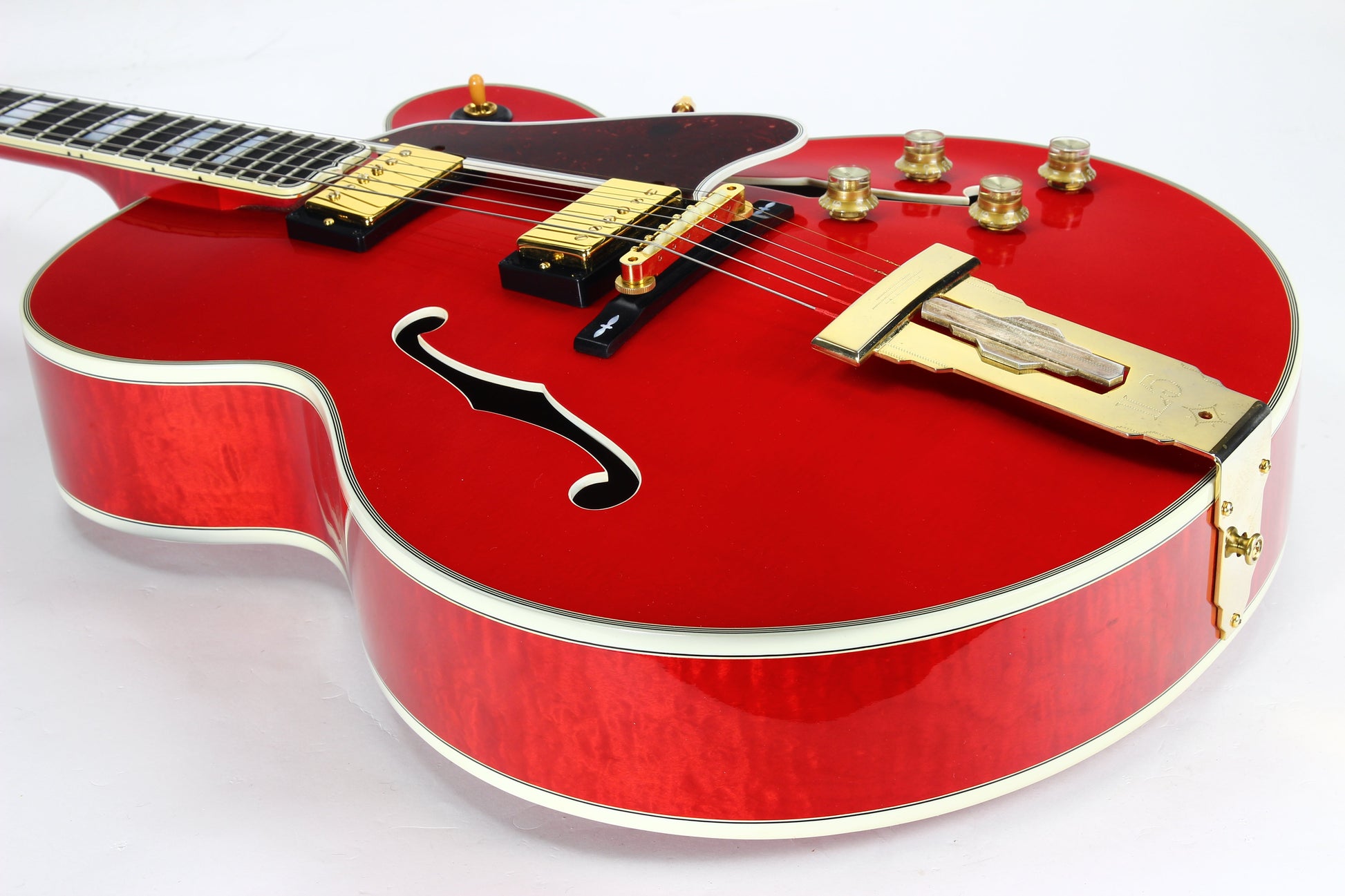 2004 Gibson Custom Shop L-5 CES Faded Cherry James Hutchins, Calton Case Archtop Jazz L5 Guitar