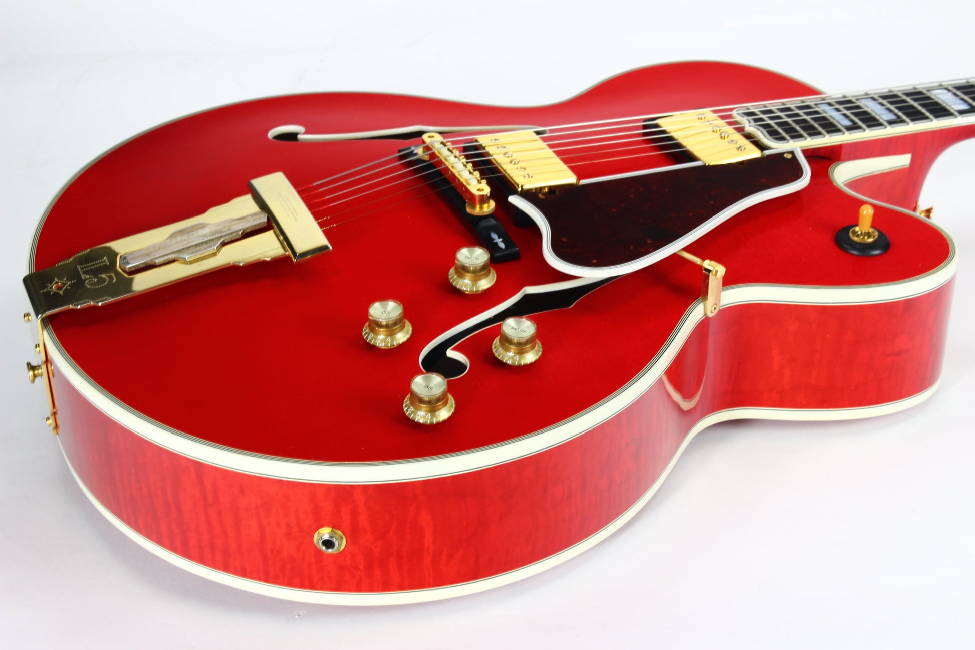 2004 Gibson Custom Shop L-5 CES Faded Cherry James Hutchins, Calton Case Archtop Jazz L5 Guitar