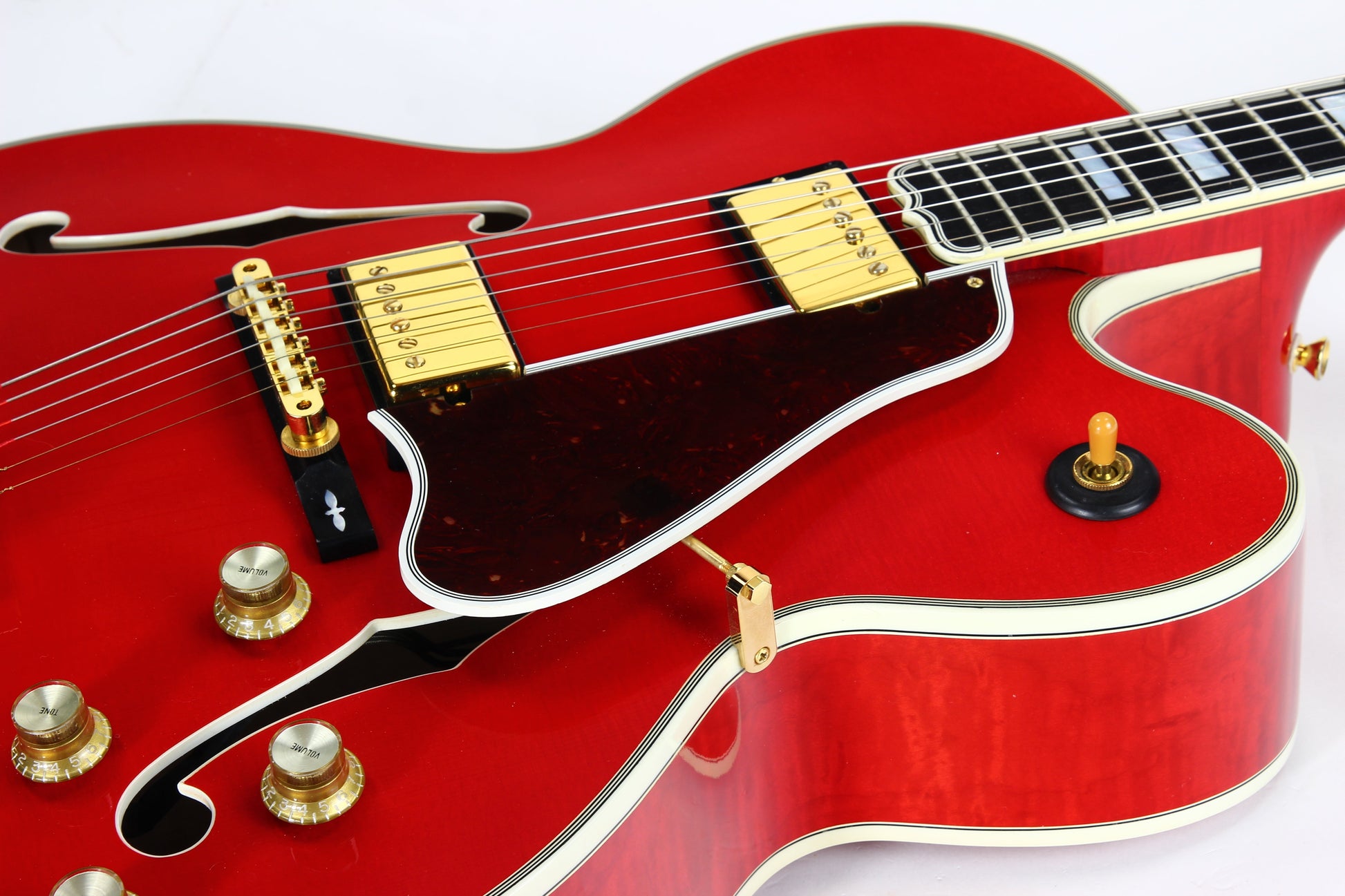2004 Gibson Custom Shop L-5 CES Faded Cherry James Hutchins, Calton Case Archtop Jazz L5 Guitar