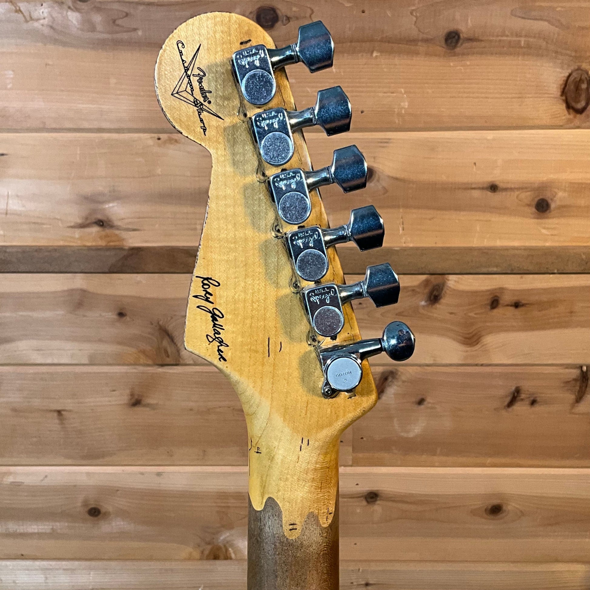 Fender Custom Shop Rory Gallagher Signature Relic Stratocaster Electric Guitar - 3 Color Sunburst