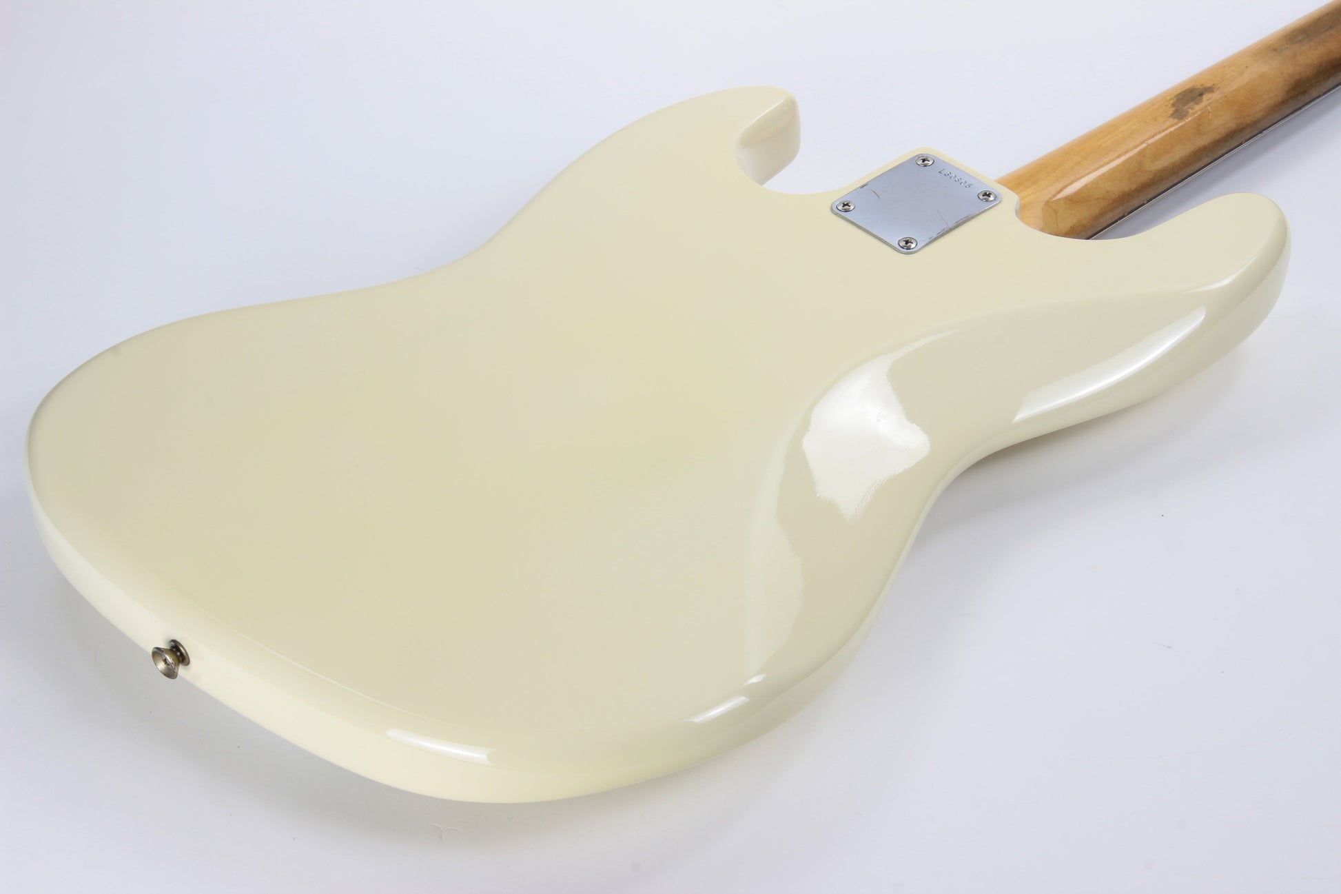 1964 Fender Jazz Bass Olympic White - Matching Headstock, Pre-CBS, Clay Dots, Vintage L-Series, Original Case