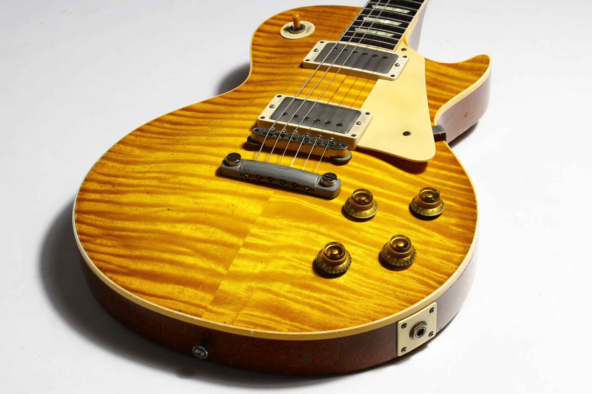 Gibson Custom Tom Murphy Painted Lab Aged BRAZILIAN ROSEWOOD 1959 Les Paul Standard Reissue Limited Edition Tom's Lemon Burst