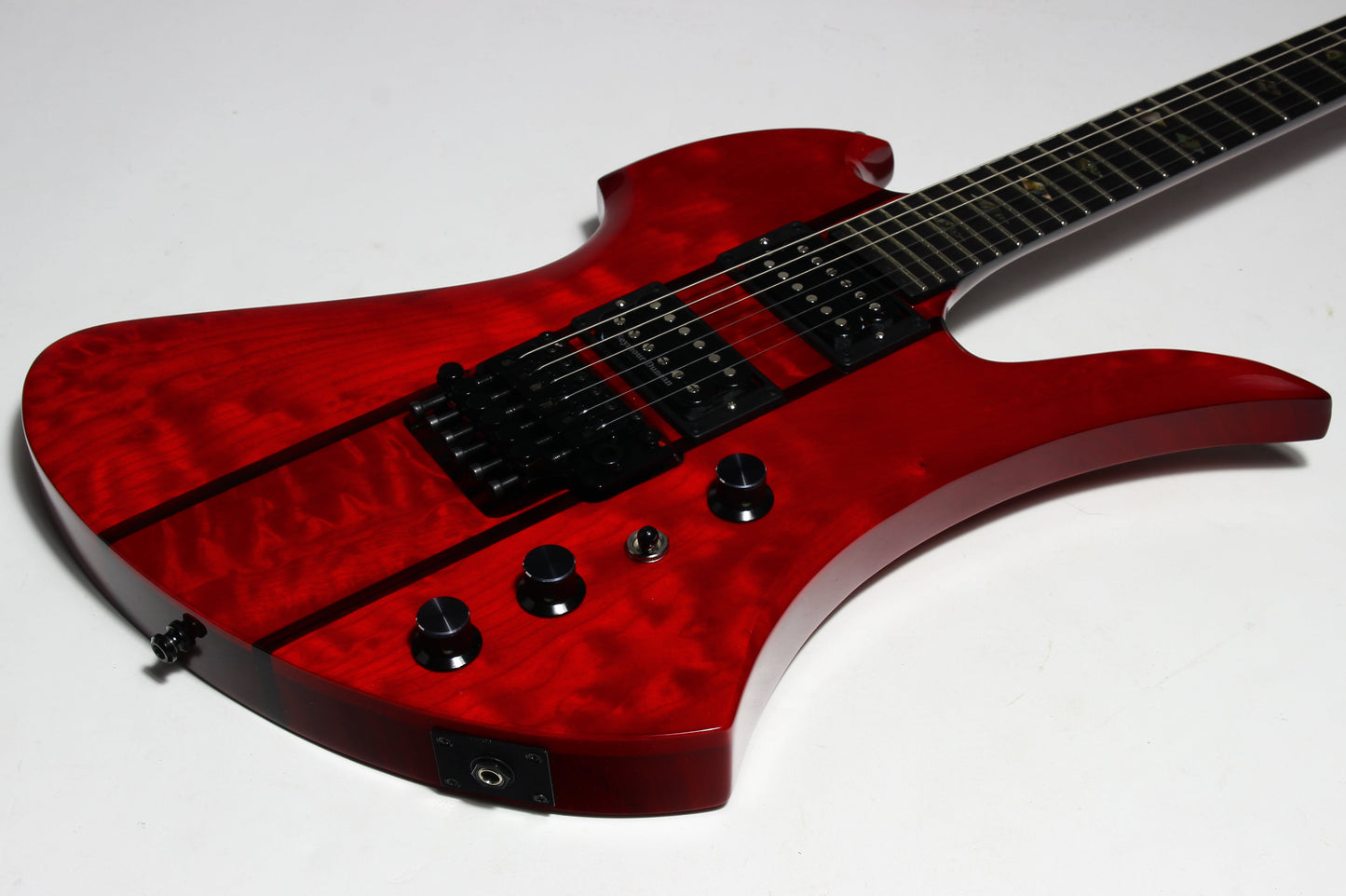 1999 BC Rich USA Mockingbird SL SLASH Transparent Red Floyd Rose!
