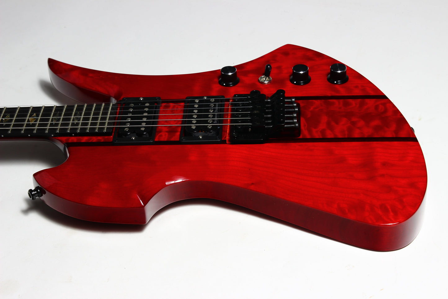 1999 BC Rich USA Mockingbird SL SLASH Transparent Red Floyd Rose!