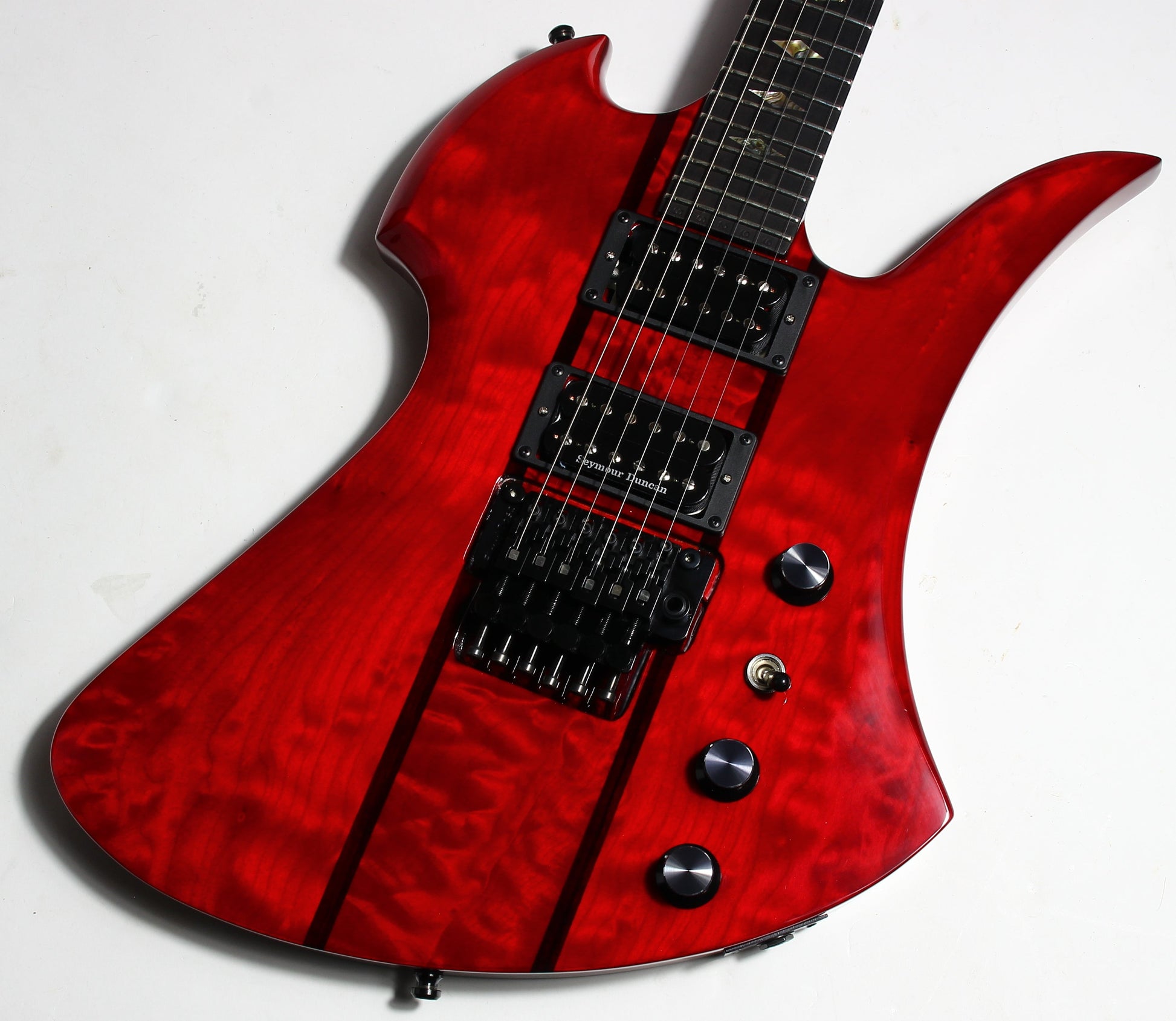 1999 BC Rich USA Mockingbird SL SLASH Transparent Red Floyd Rose!