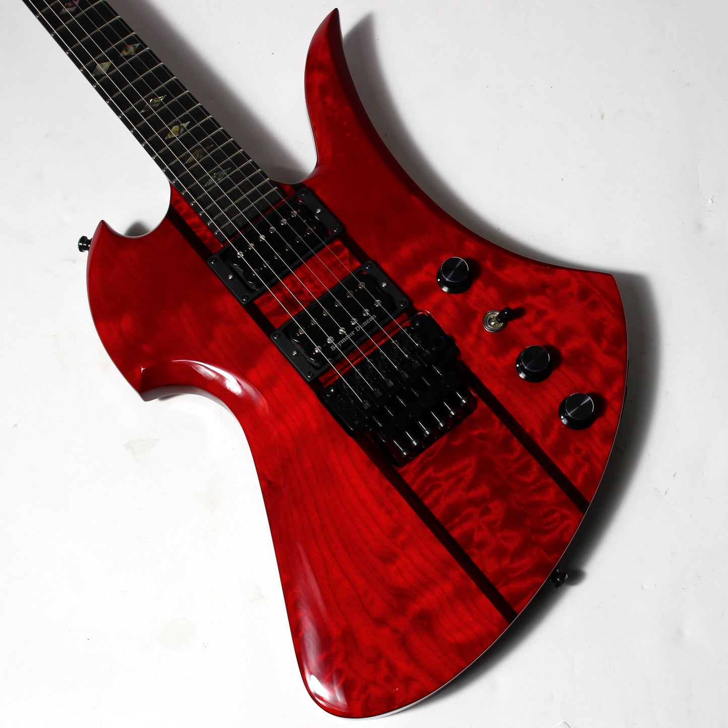 1999 BC Rich USA Mockingbird SL SLASH Transparent Red Floyd Rose!