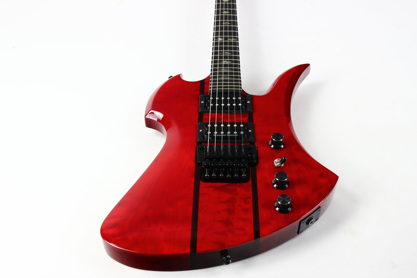 1999 BC Rich USA Mockingbird SL SLASH Transparent Red Floyd Rose!