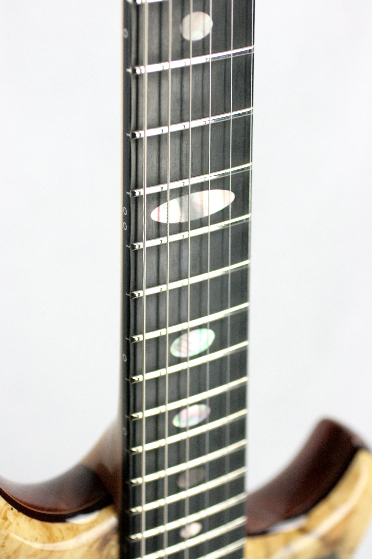 MINT 2011 Alembic Darling Buckeye Burl Top w/ Blue LED's Paperwork, Original Case!