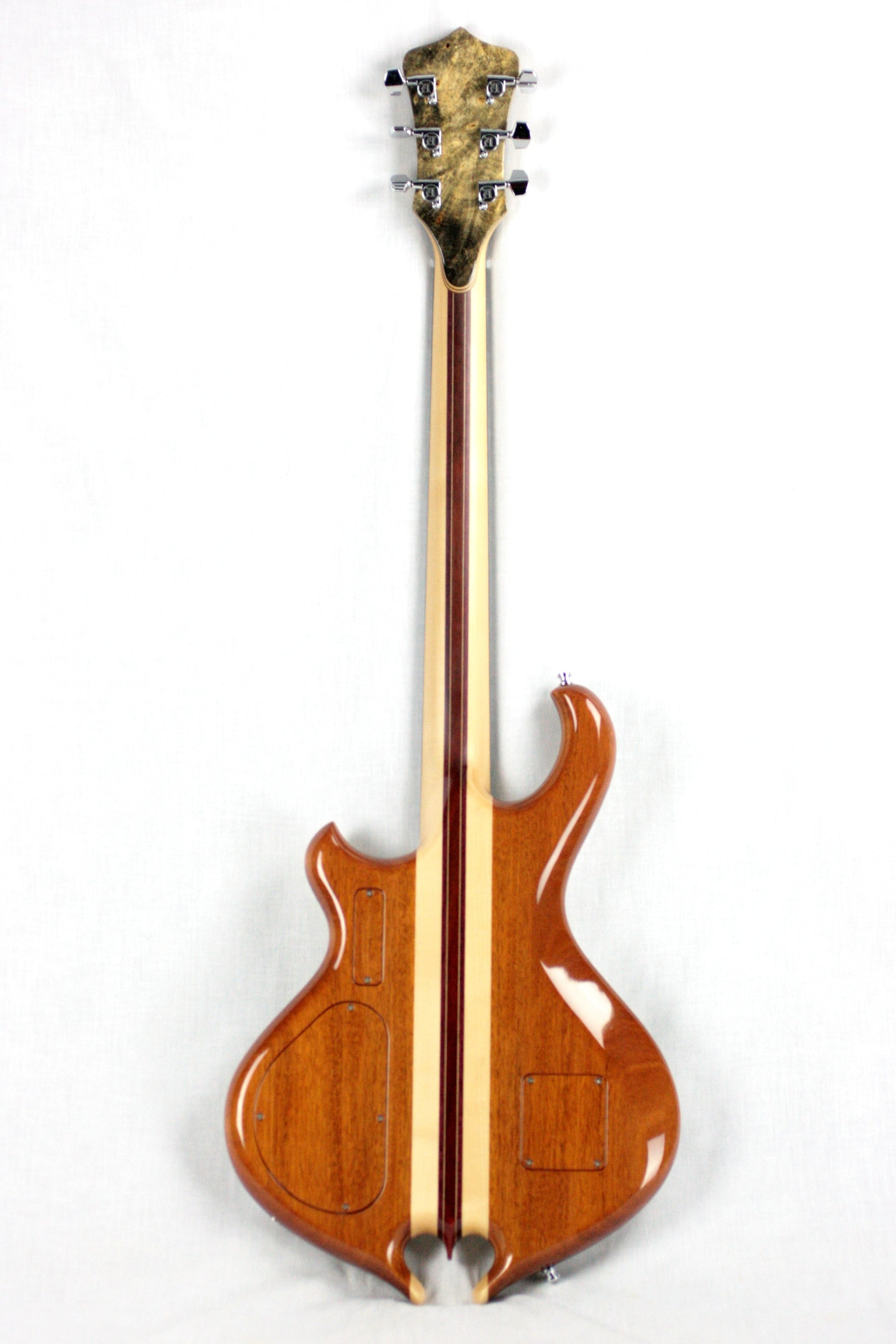MINT 2011 Alembic Darling Buckeye Burl Top w/ Blue LED's Paperwork, Original Case!