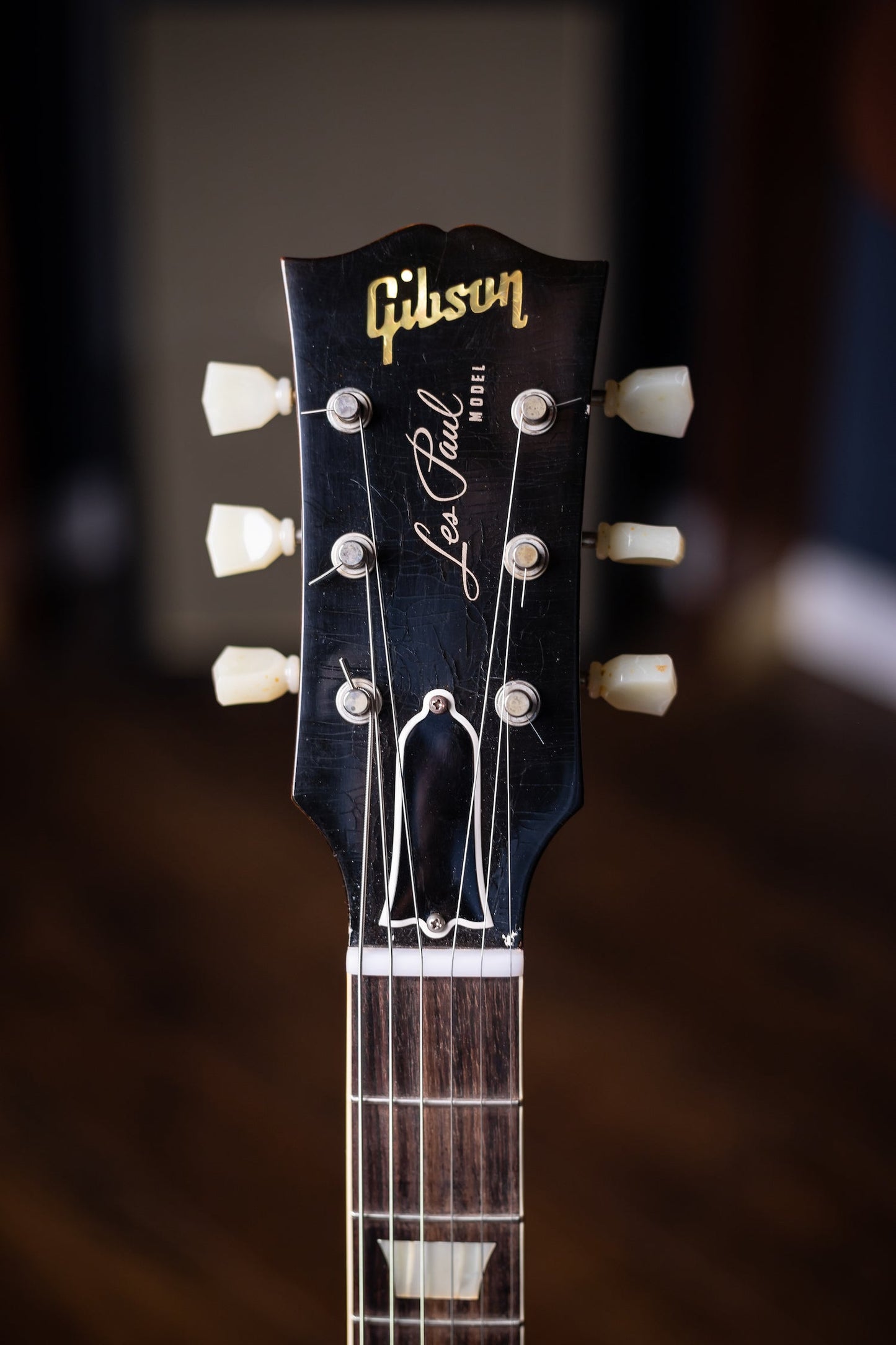 2022 Gibson Custom Shop Sergio Vallín Owned Stage Used Les Paul Standard Reissue 1958 Murphy Lab Ultra Light Aged Electric Guitar- Bourbon Burst