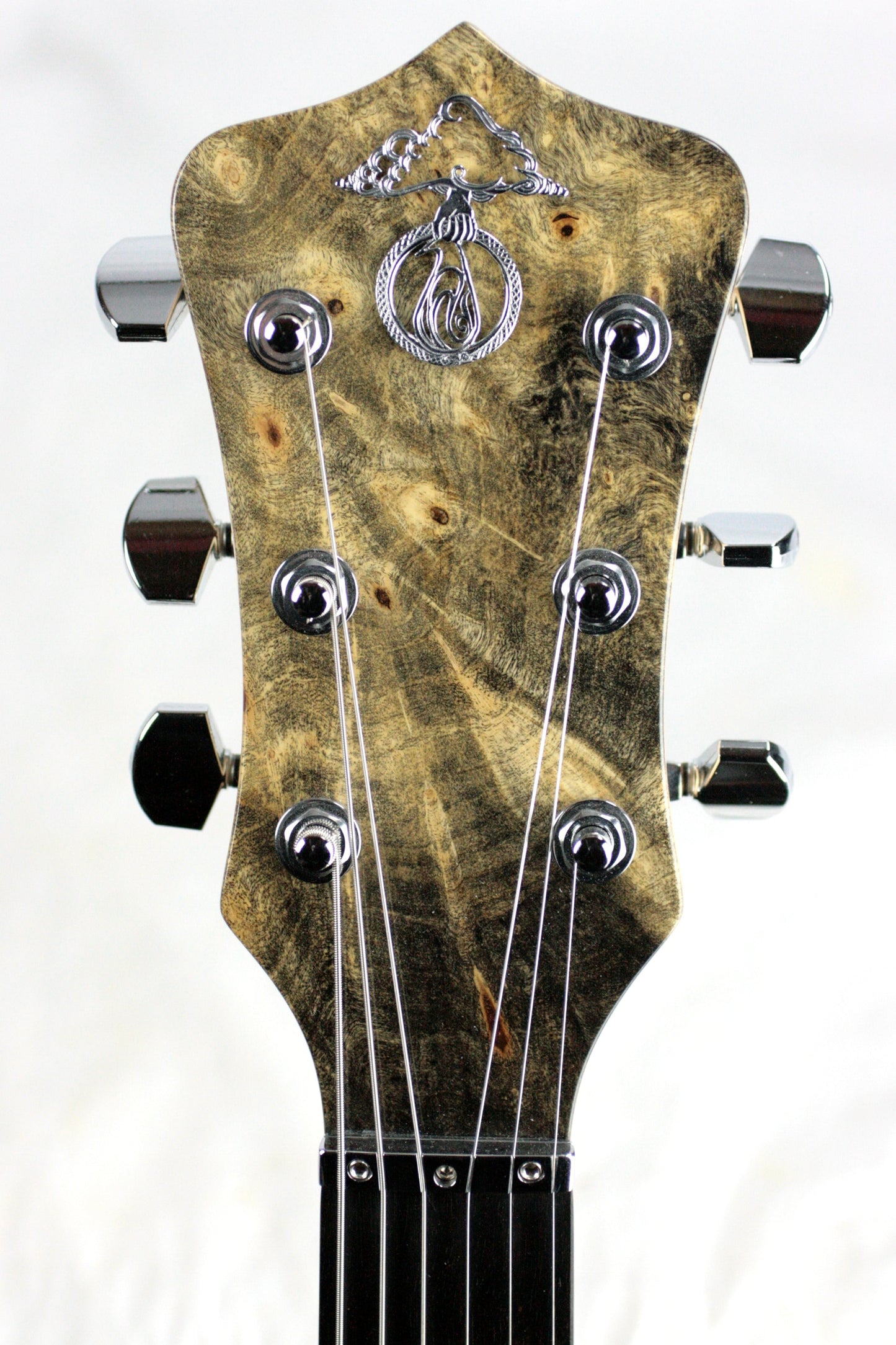 MINT 2011 Alembic Darling Buckeye Burl Top w/ Blue LED's Paperwork, Original Case!