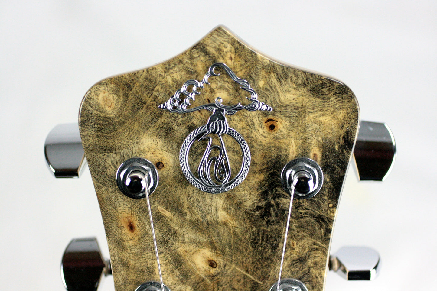 MINT 2011 Alembic Darling Buckeye Burl Top w/ Blue LED's Paperwork, Original Case!