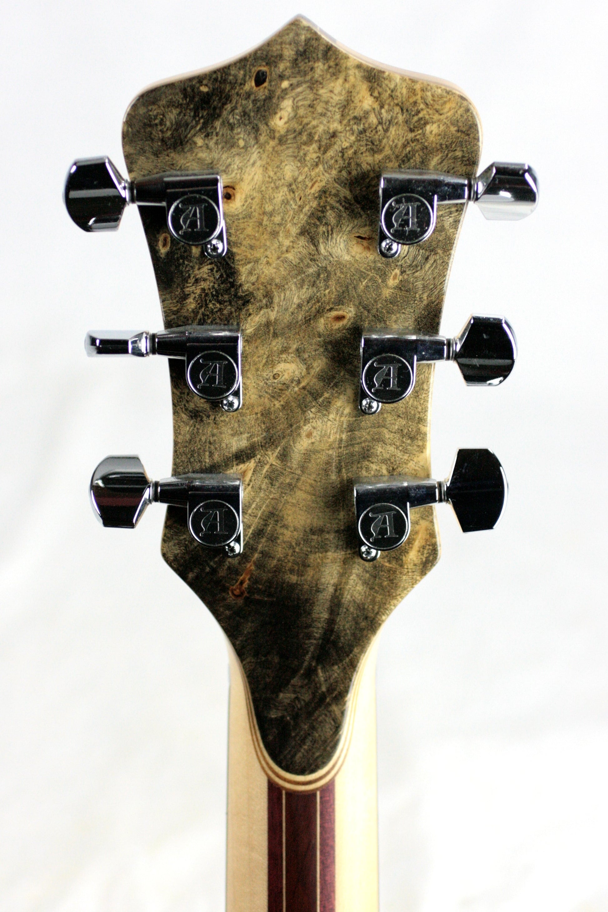 MINT 2011 Alembic Darling Buckeye Burl Top w/ Blue LED's Paperwork, Original Case!