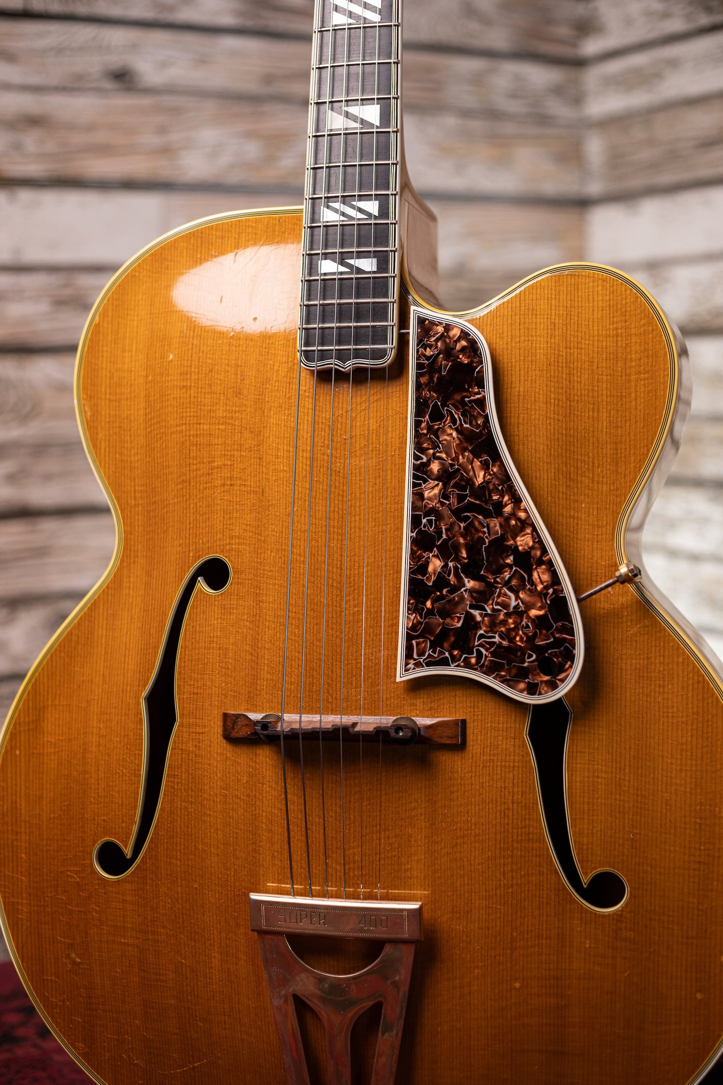 1955 Gibson Super 400C Archtop Guitar - Natural