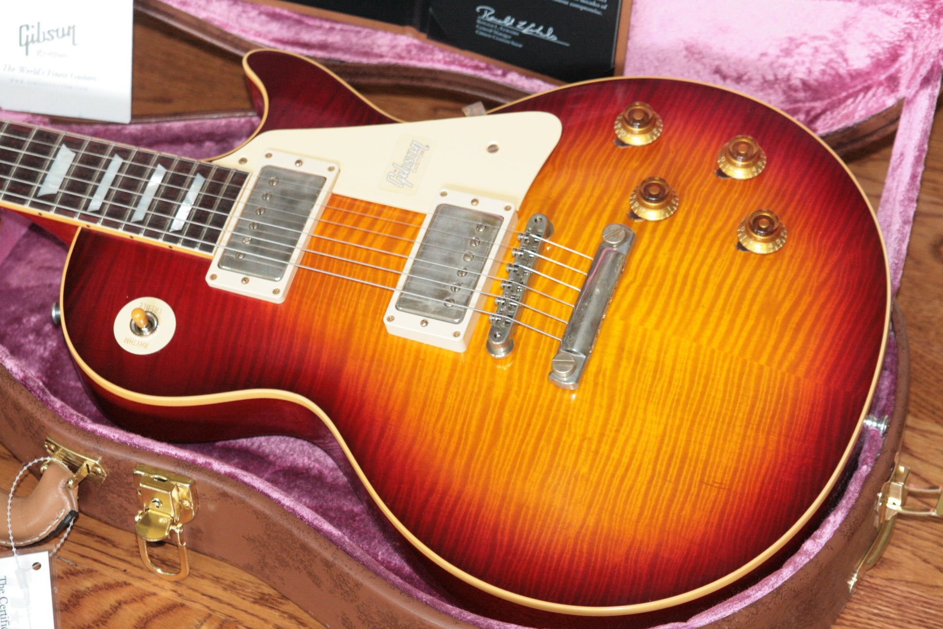 2018 Gibson 1959 Les Paul Historic Reissue! R9 59 LP Standard Cherry Sunburst Custom Shop TH Spec