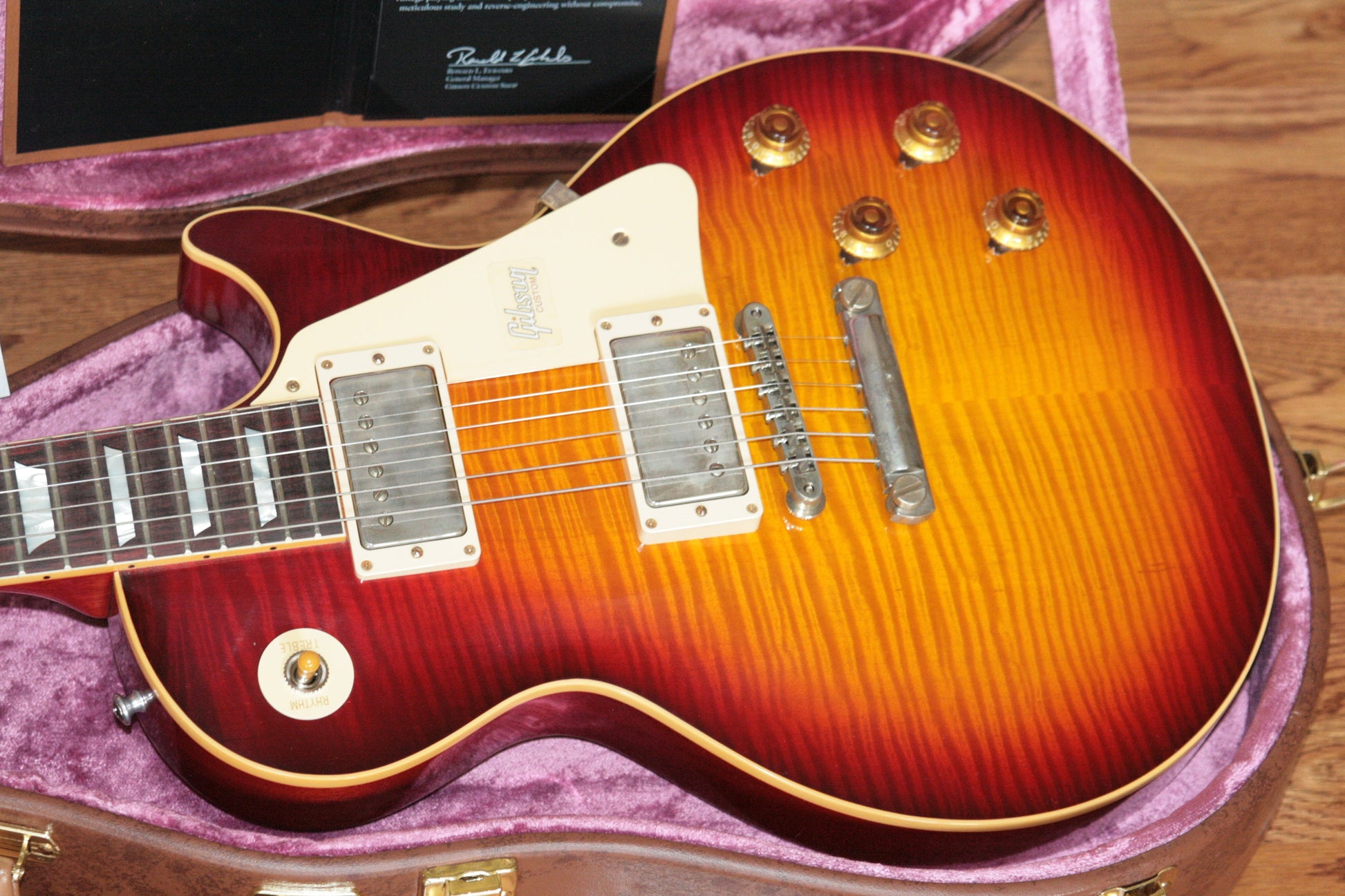 2018 Gibson 1959 Les Paul Historic Reissue! R9 59 LP Standard Cherry Sunburst Custom Shop TH Spec