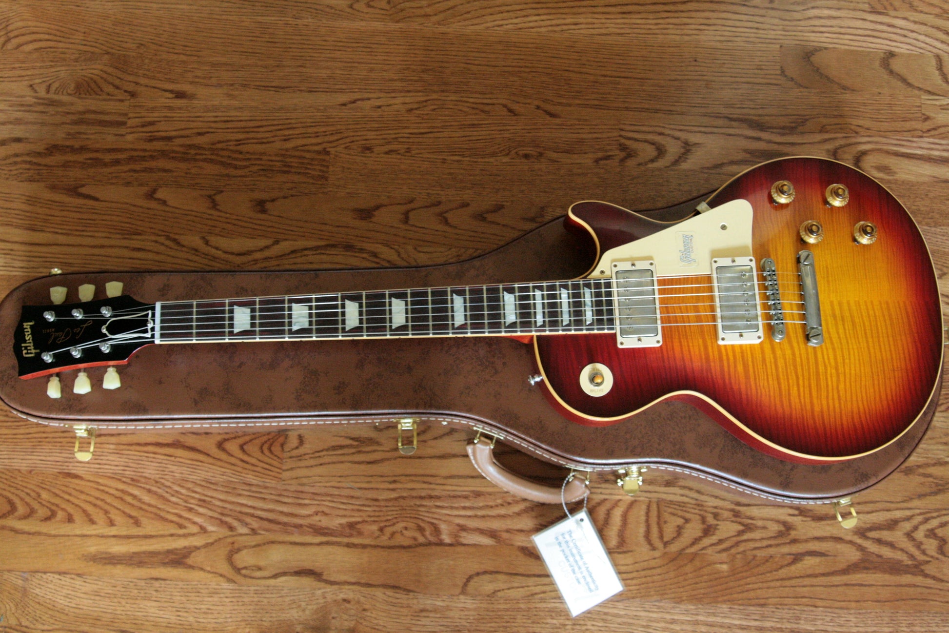 2018 Gibson 1959 Les Paul Historic Reissue! R9 59 LP Standard Cherry Sunburst Custom Shop TH Spec