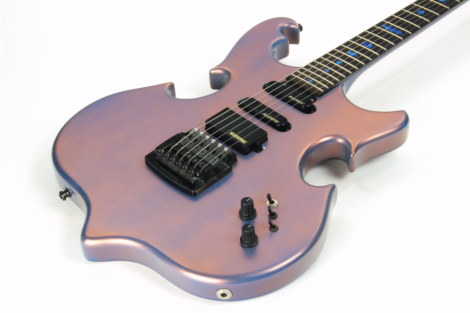 2001 Alembic Custom Guitar Triple Omega Double Duo Chrome Flip Flop Finish - Series ii i