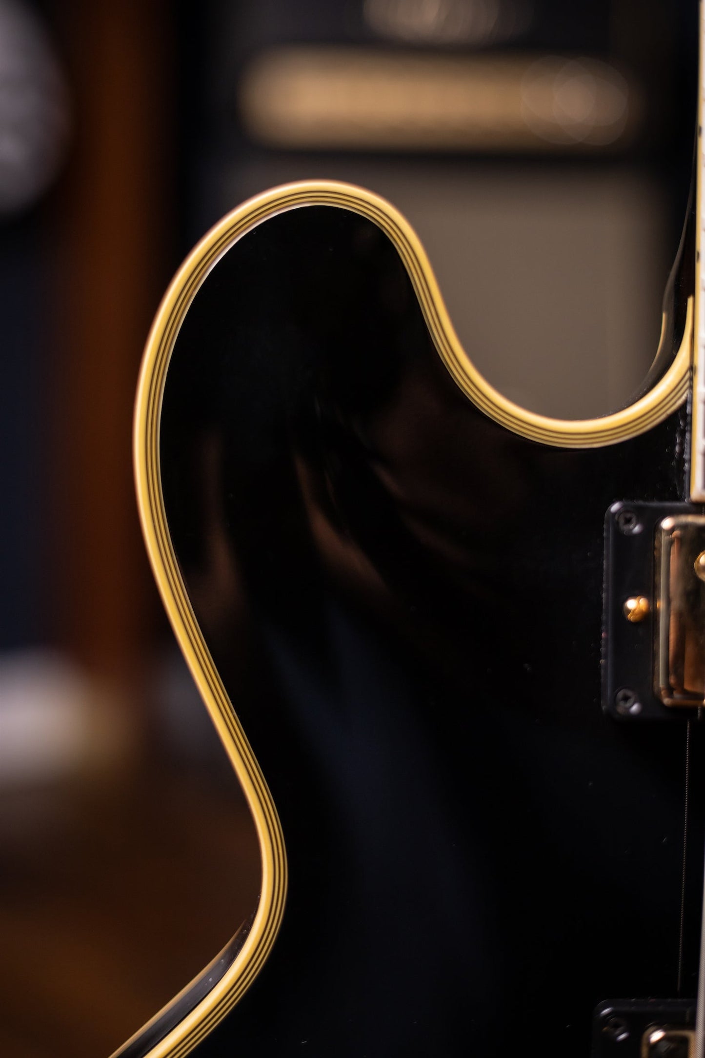 Gibson Custom Shop 1959 ES-355 Reissue Stop Bar VOS Electric Guitar - Ebony