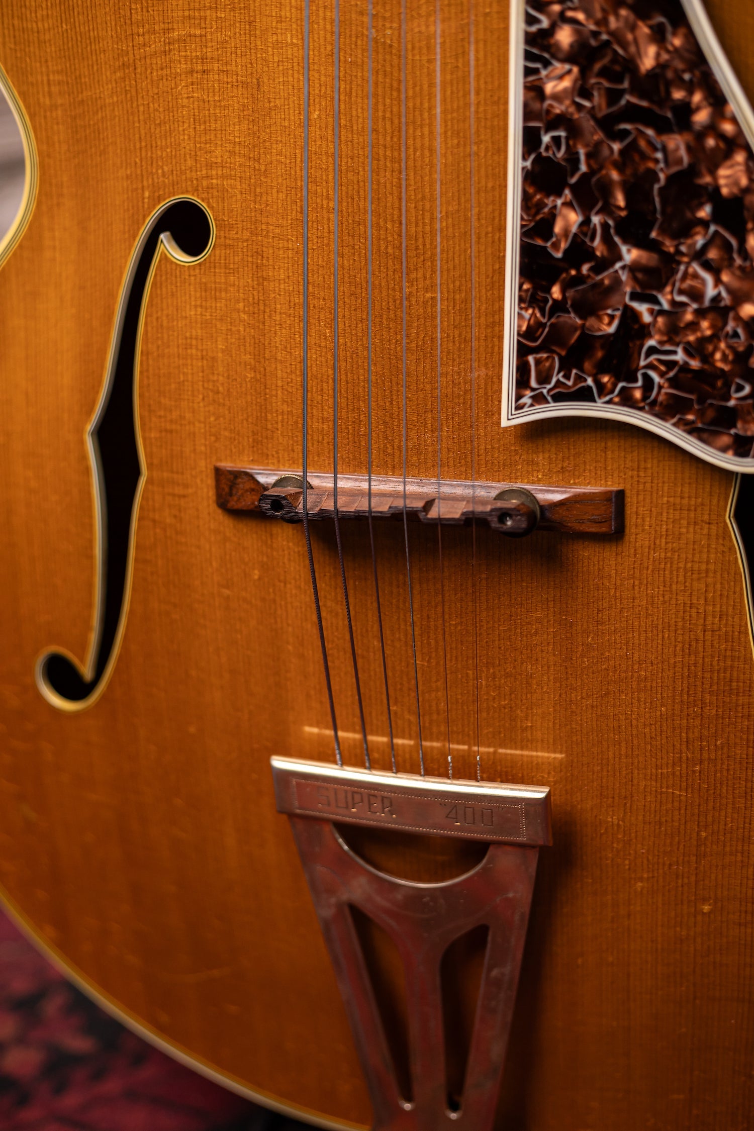 1955 Gibson Super 400C Archtop Guitar - Natural
