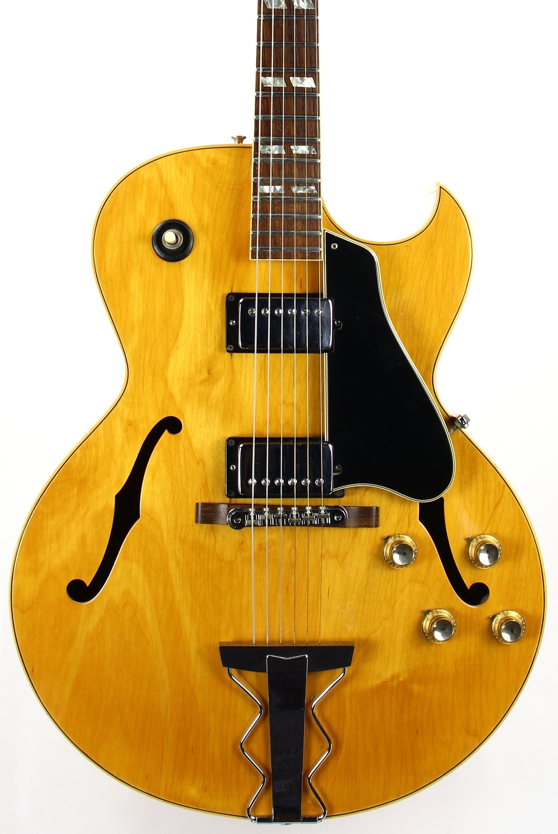 1968 Gibson ES-175DN Factory Natural - 2 Pickup, Vintage Archtop Jazz Electric Guitar ES-175D 1957 - 1969