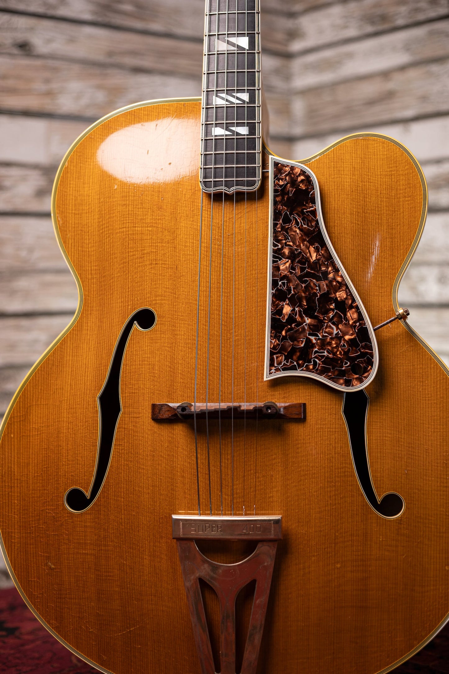 1955 Gibson Super 400C Archtop Guitar - Natural