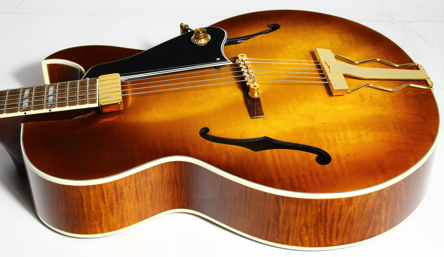 MINTY 2003 Gibson Herb Ellis ES-165 Signature Model Archtop - Floating BJB Pickup, Light Burst, es-175, l5, es-335