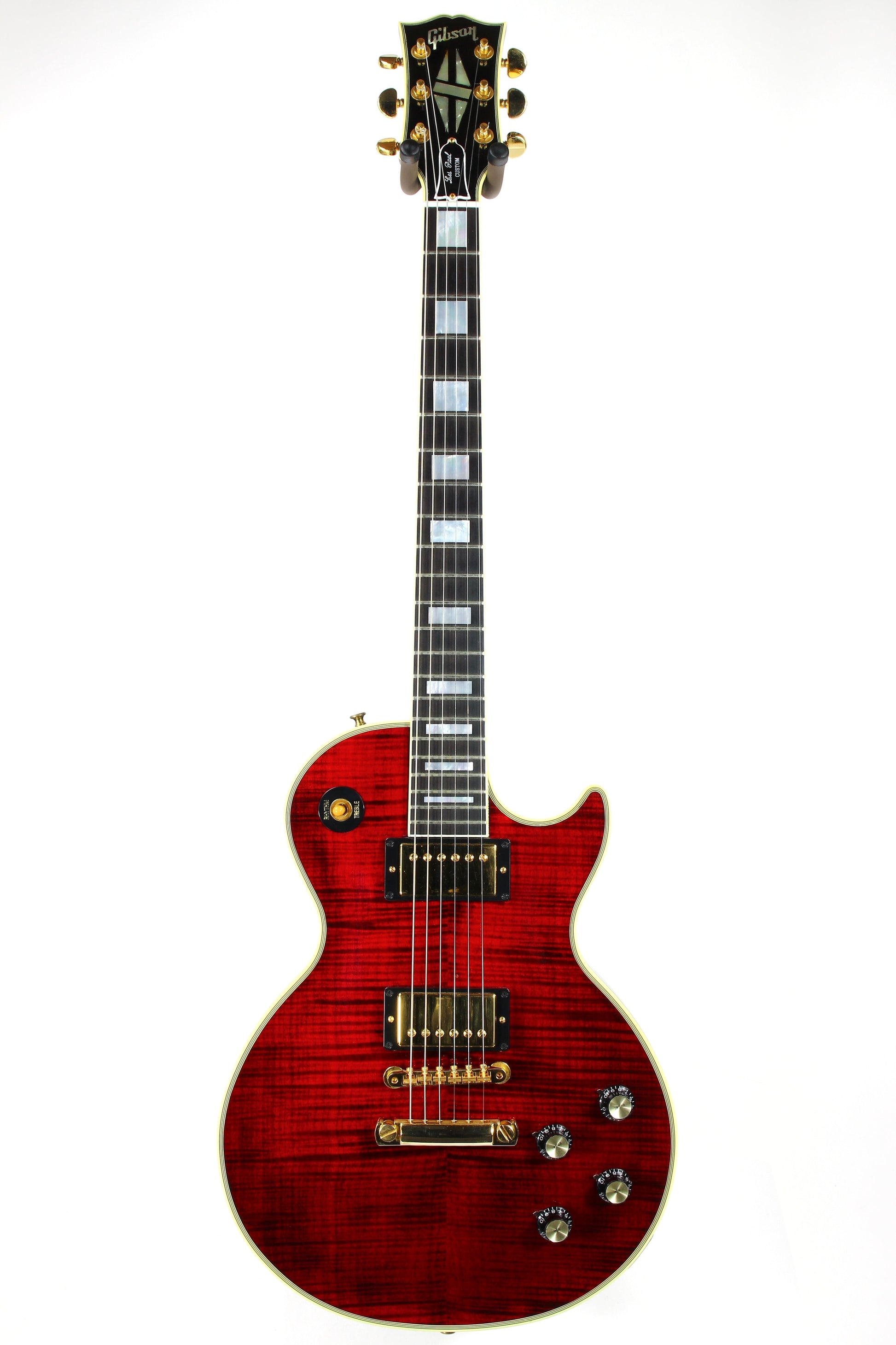 RED TIGER! Gibson Custom Shop 1968 Reissue Les Paul Custom - Figured, '68 Historic Flametop! Fire, Ebony Board!